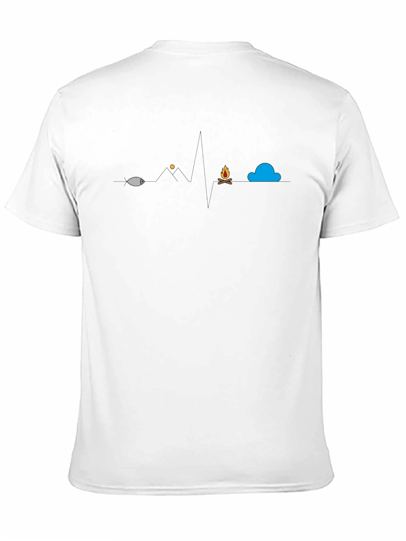 Heartbeat Graphic T-Shirt - Outdoor Life
