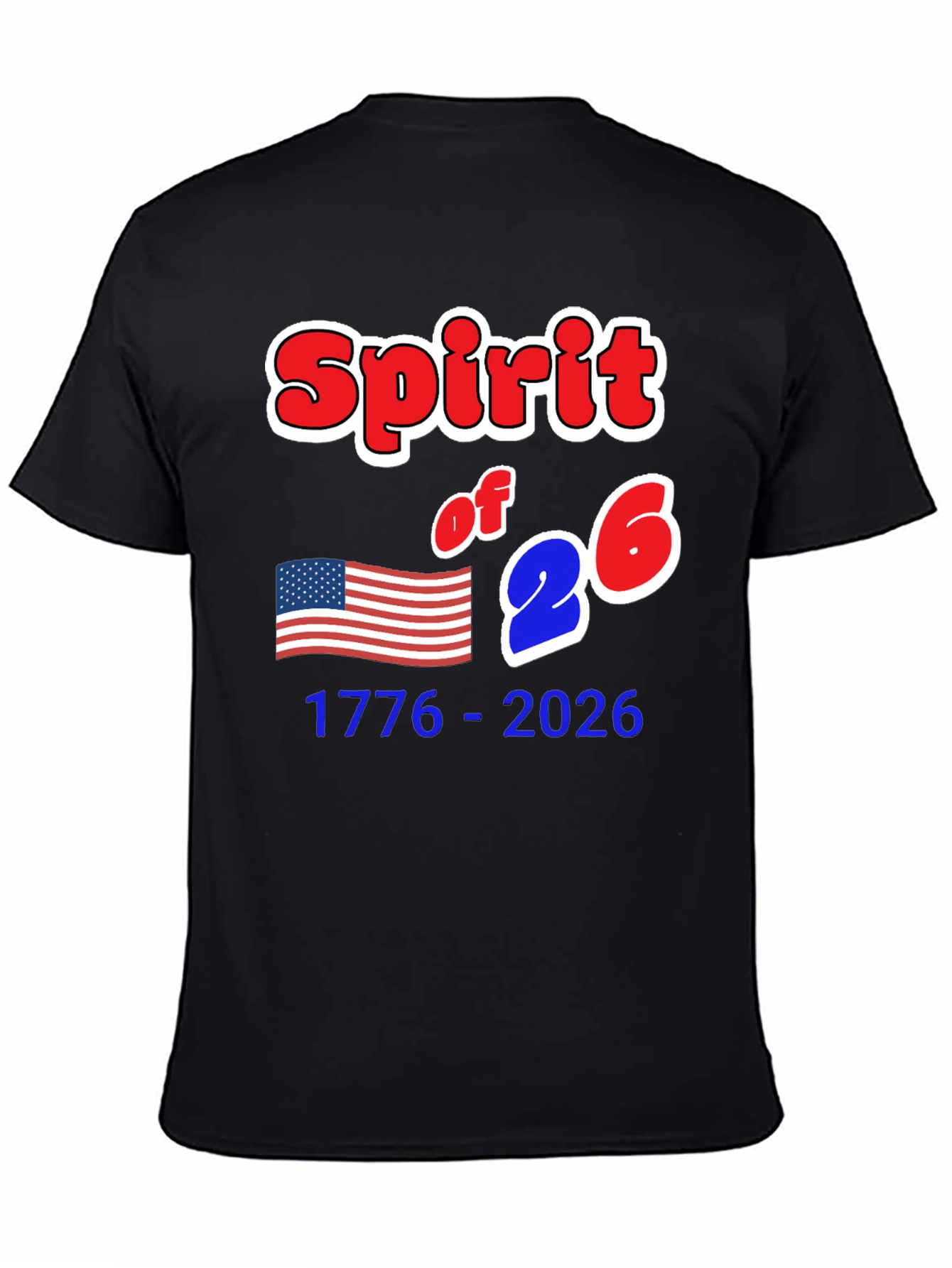 Spirit of 76 T-Shirt - Patriotic Design