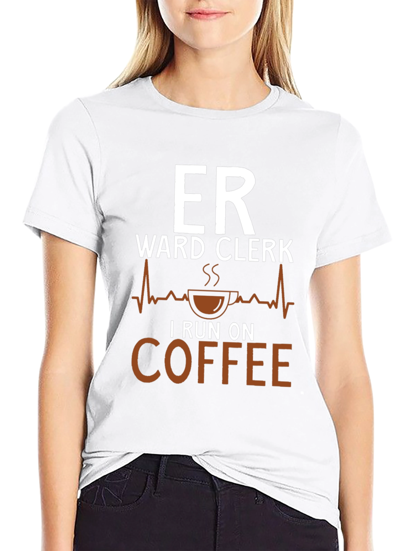 ER Ward Clerk Coffee T-Shirt