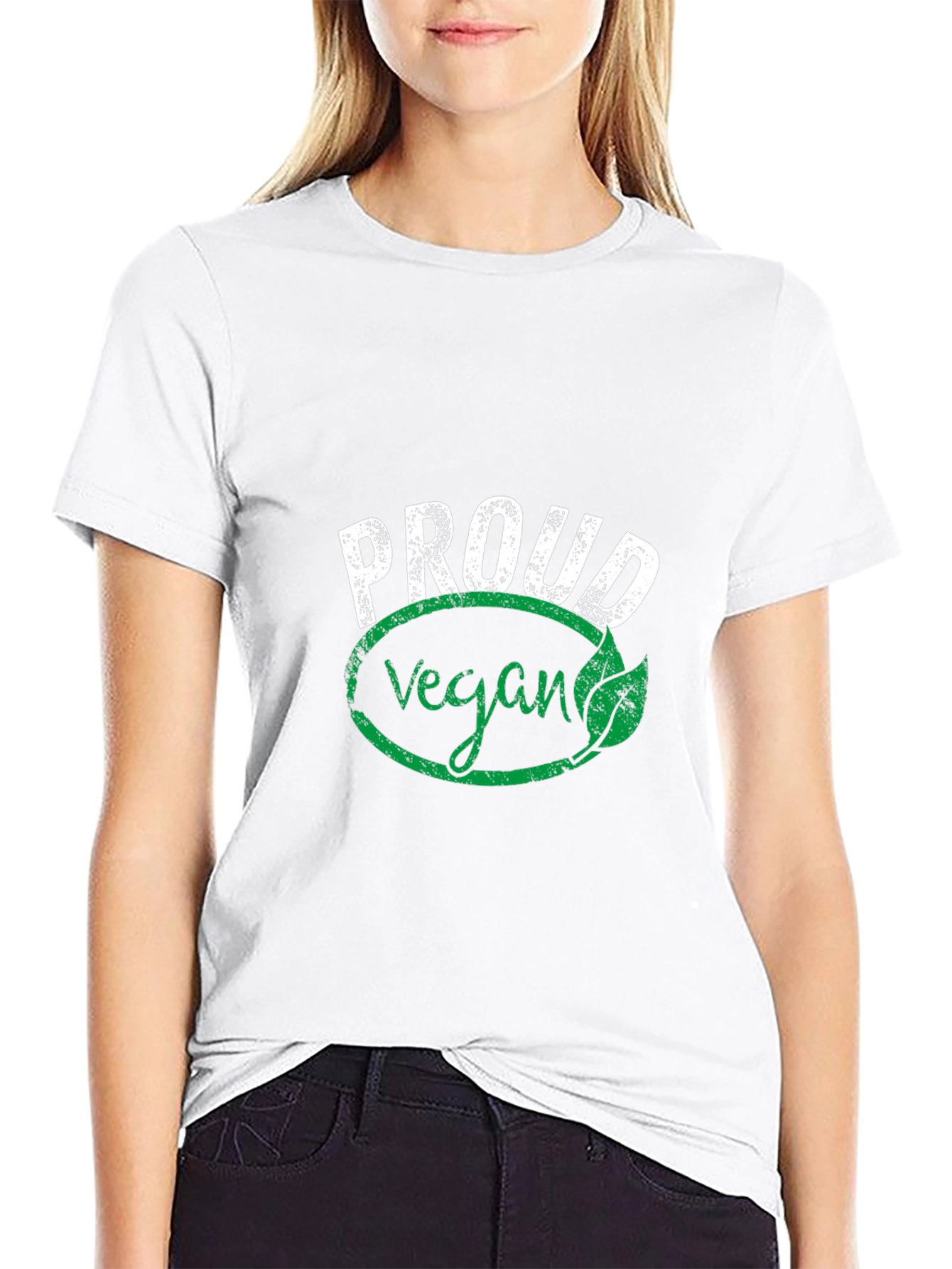 Proud Vegan Graphic Tee - Black Unisex Shirt