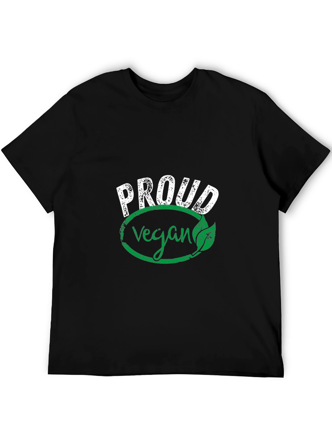 Proud Vegan Graphic Tee - Black Unisex Shirt