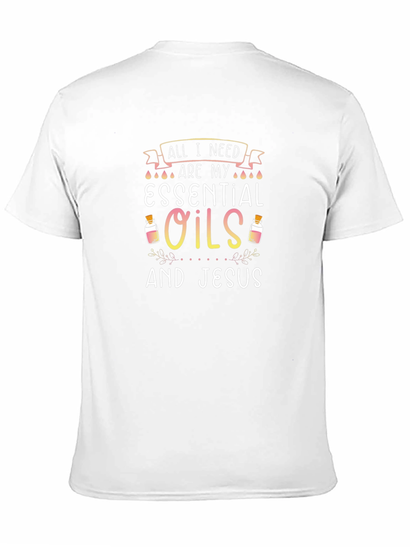 Essential Oils & Jesus Graphic Tee