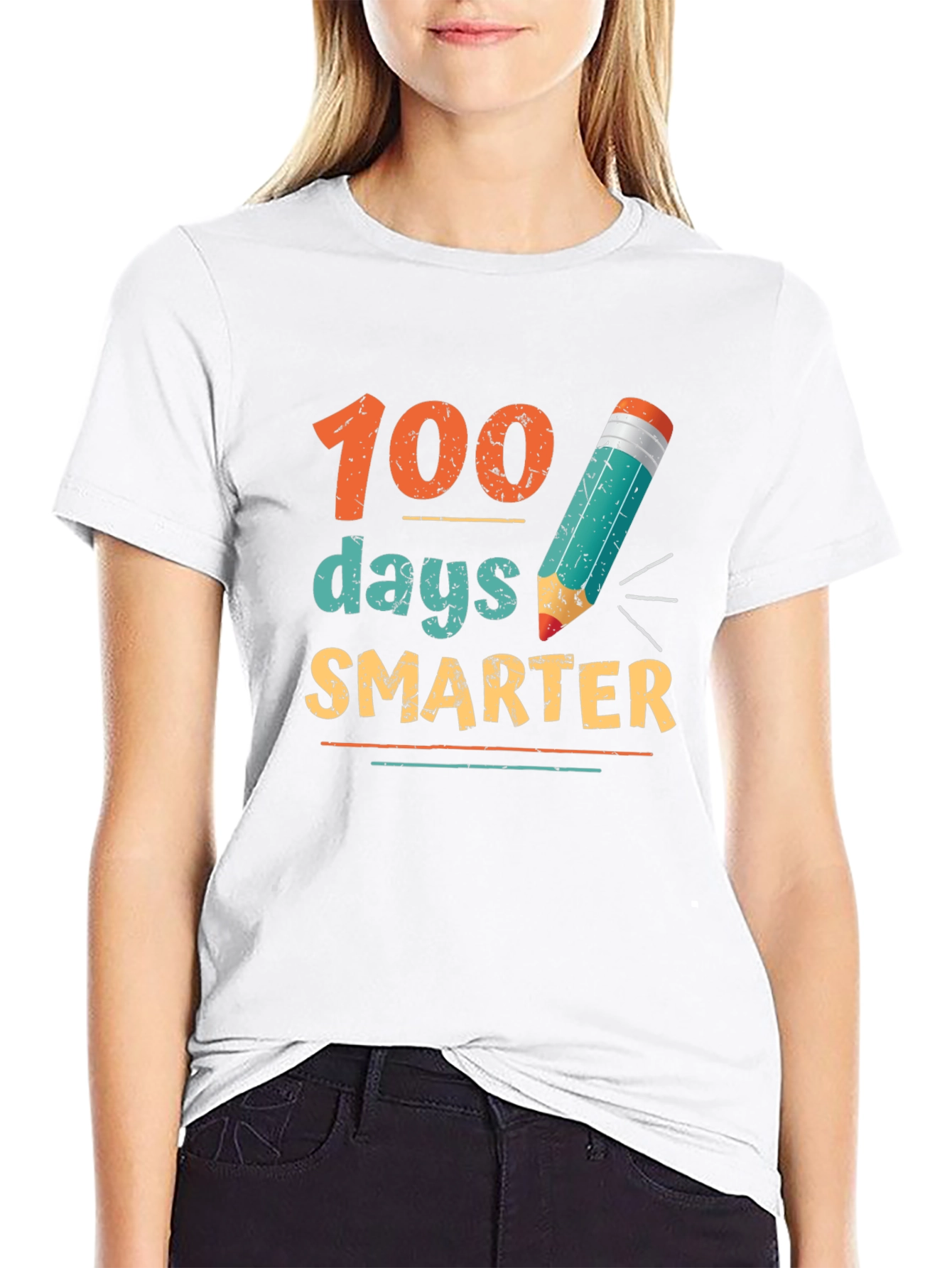 100 Days Smarter T-Shirt Back to School Tee