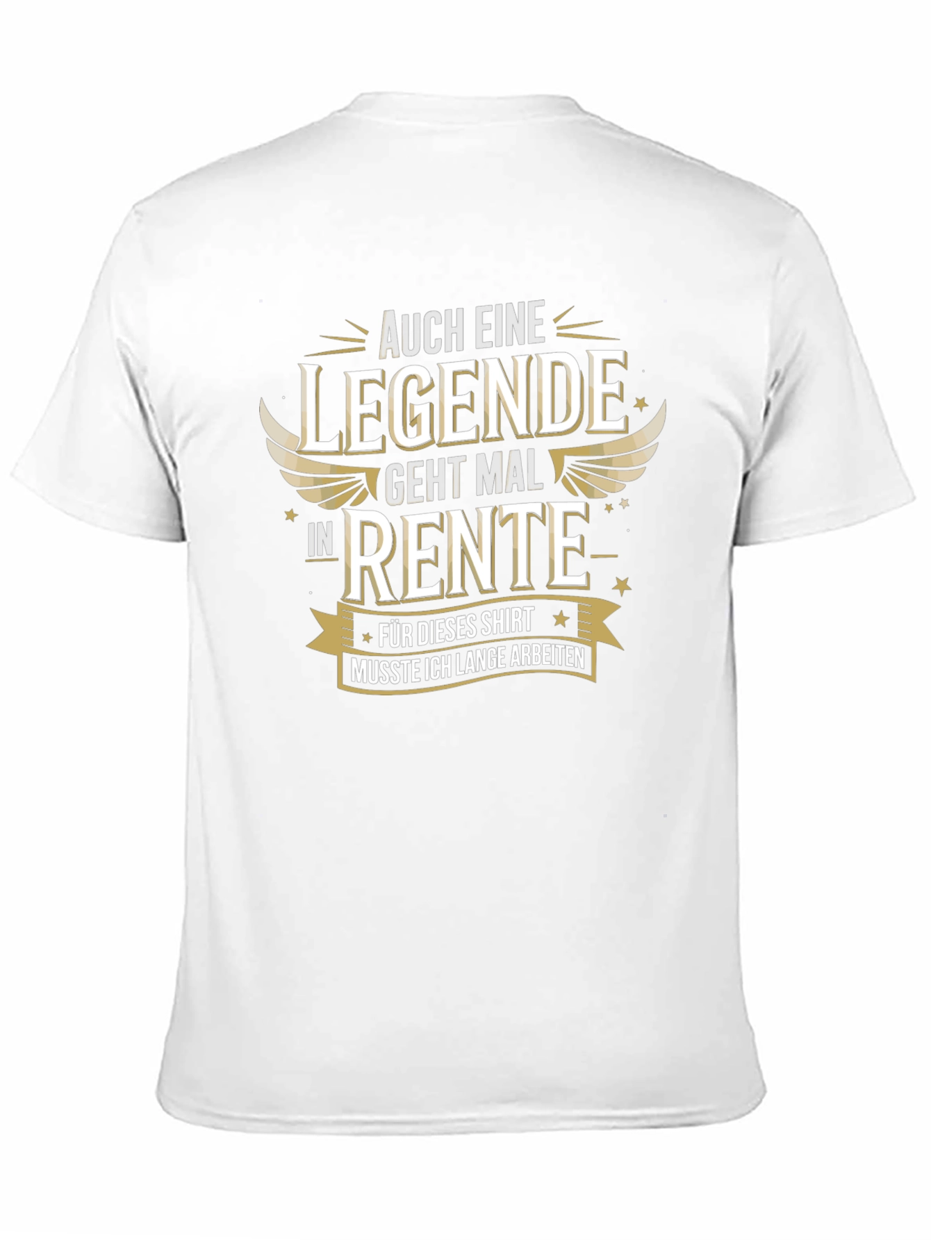 Legend Retirement T-Shirt - Funny German Design