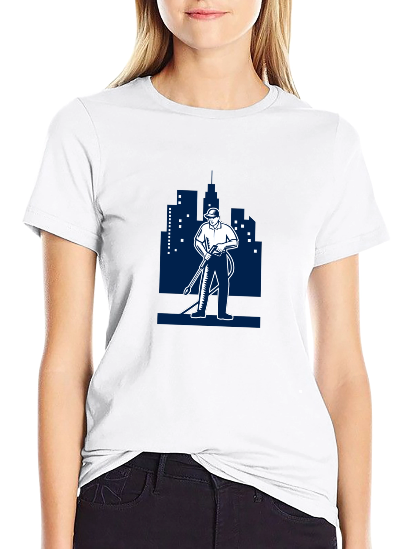 Power Washer Graphic Tee - Black