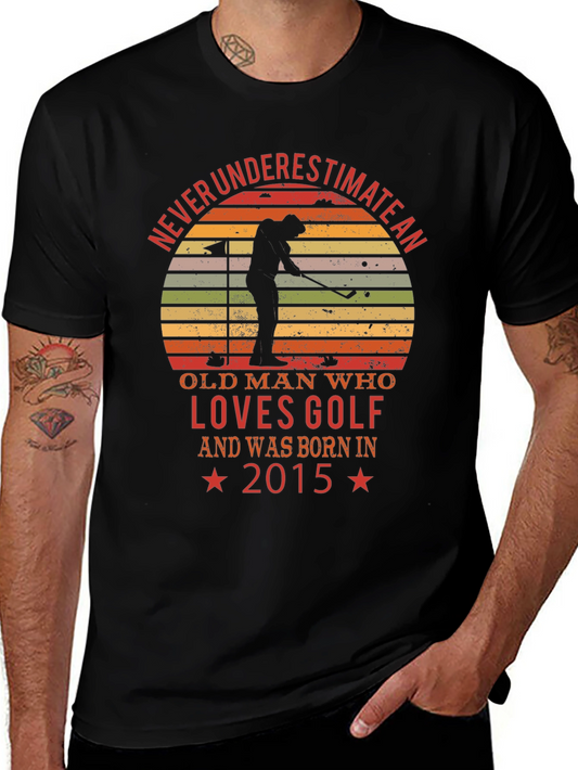 Golf Lover 2015 Birthday T-Shirt