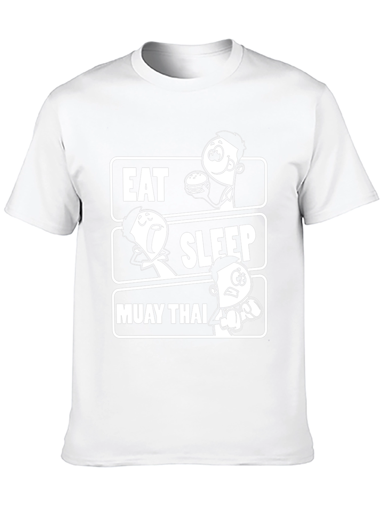 Eat Sleep Muay Thai T-Shirt Funny Thai Boxing Tee
