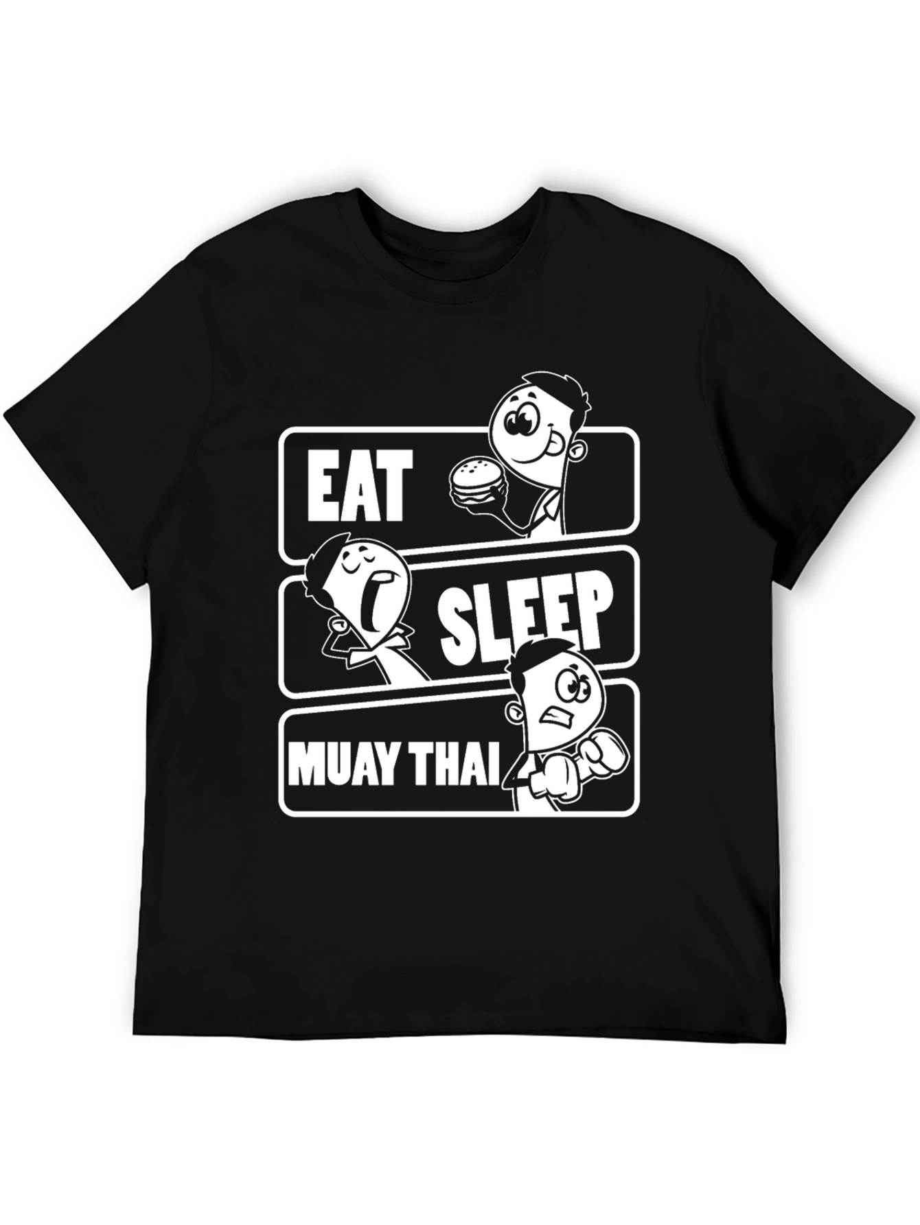 Eat Sleep Muay Thai T-Shirt Funny Thai Boxing Tee