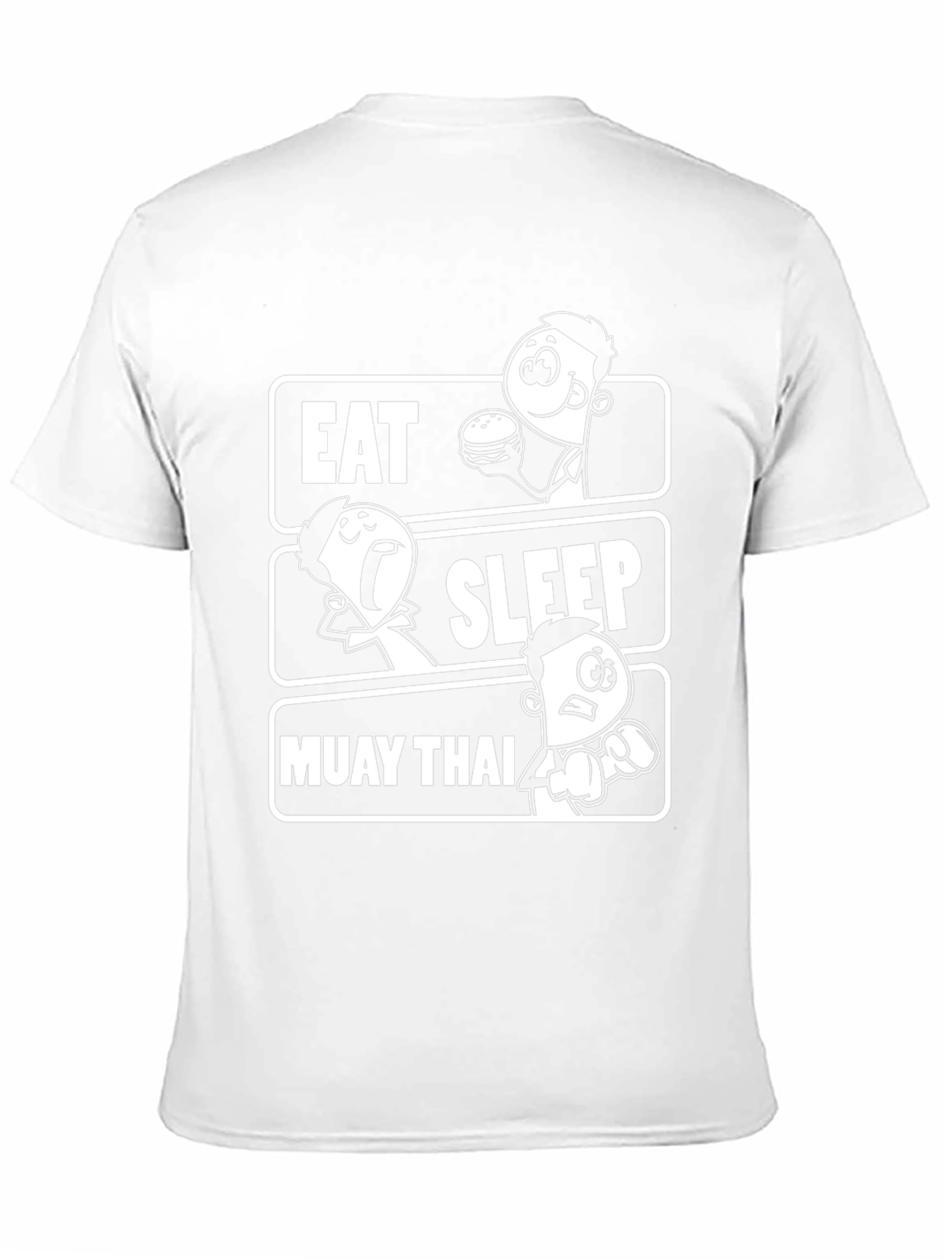 Eat Sleep Muay Thai T-Shirt Funny Thai Boxing Tee