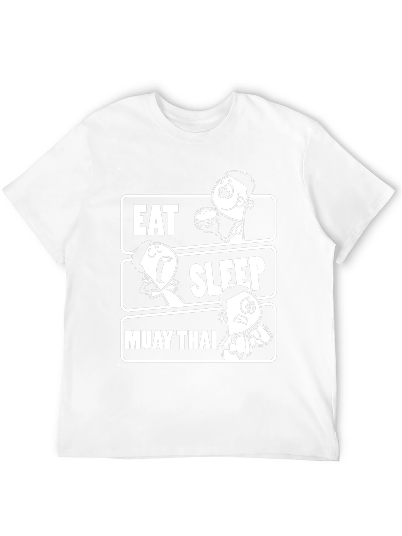 Eat Sleep Muay Thai T-Shirt Funny Thai Boxing Tee