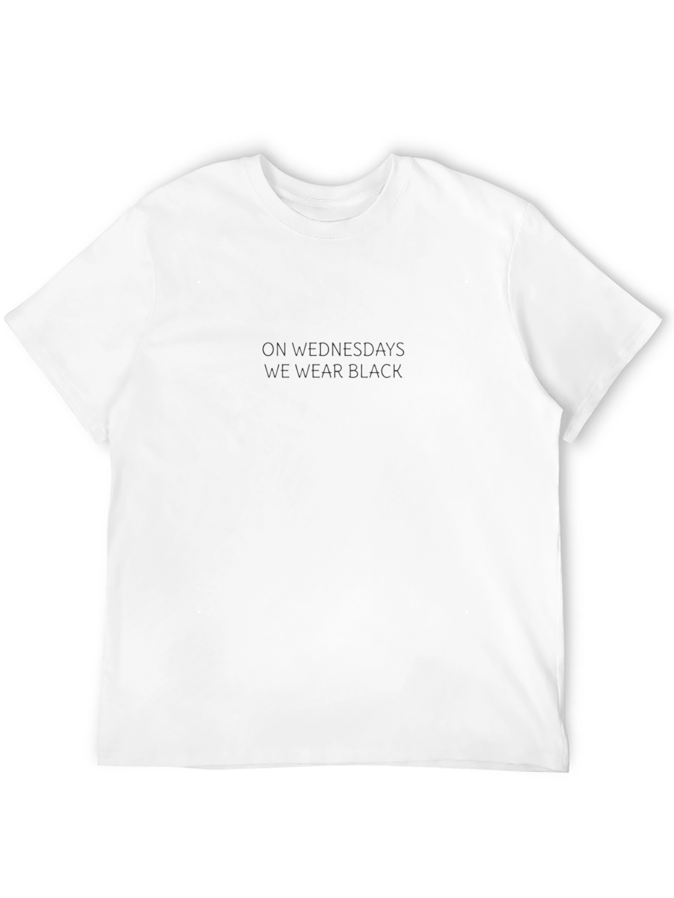 On Wednesdays We Wear Black T-Shirt