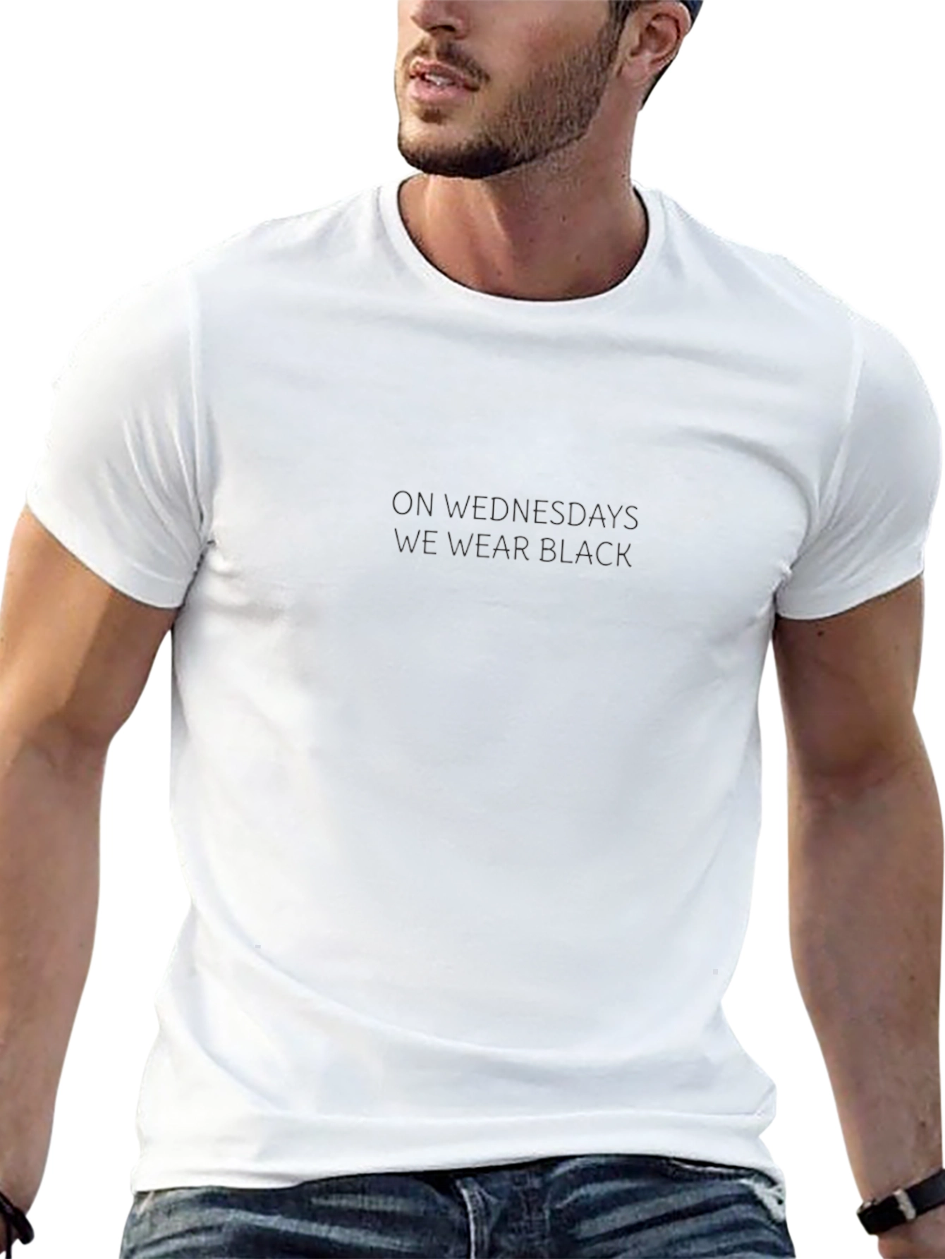 On Wednesdays We Wear Black T-Shirt