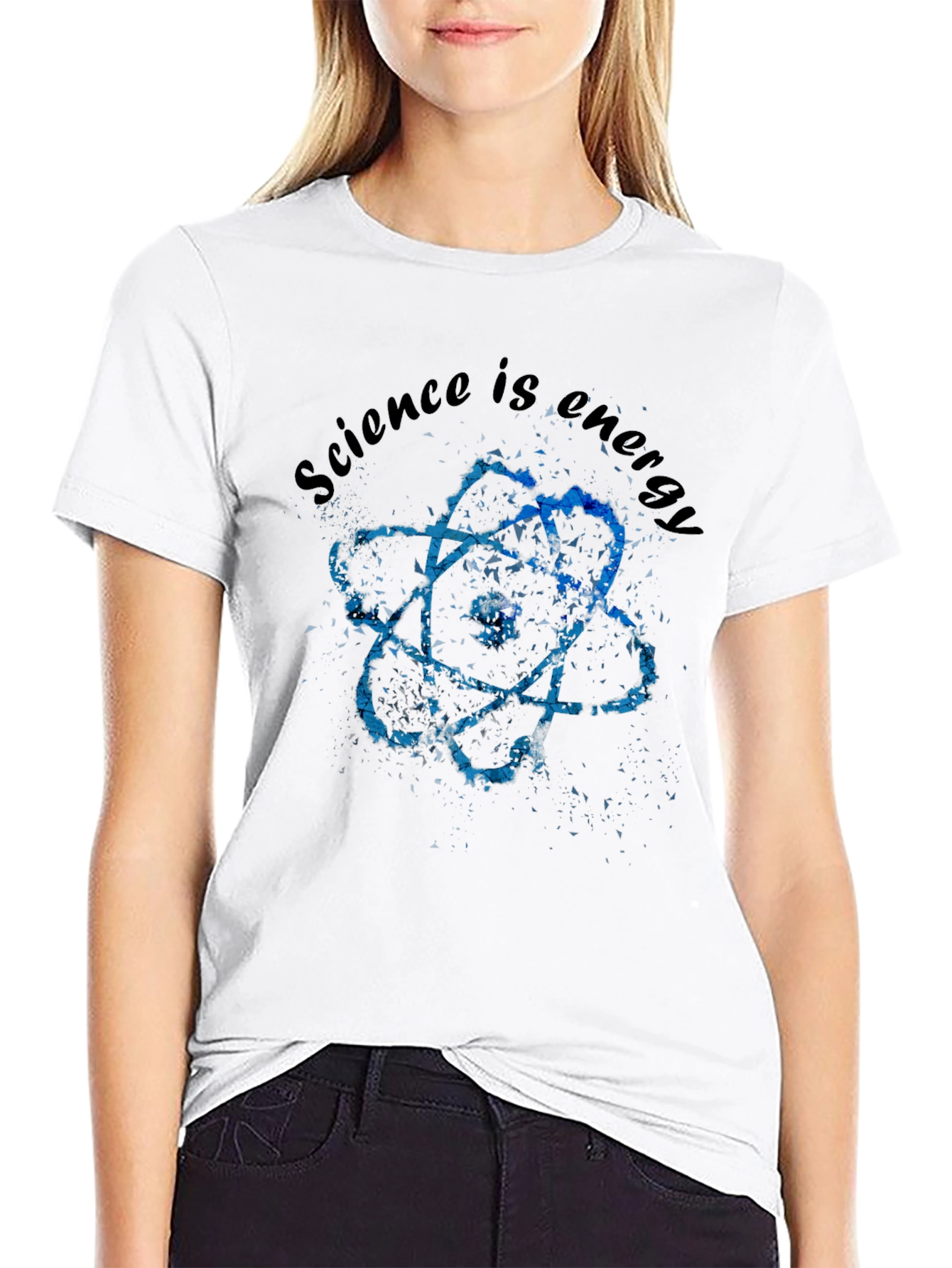 Science is Energy Graphic Tee - Black