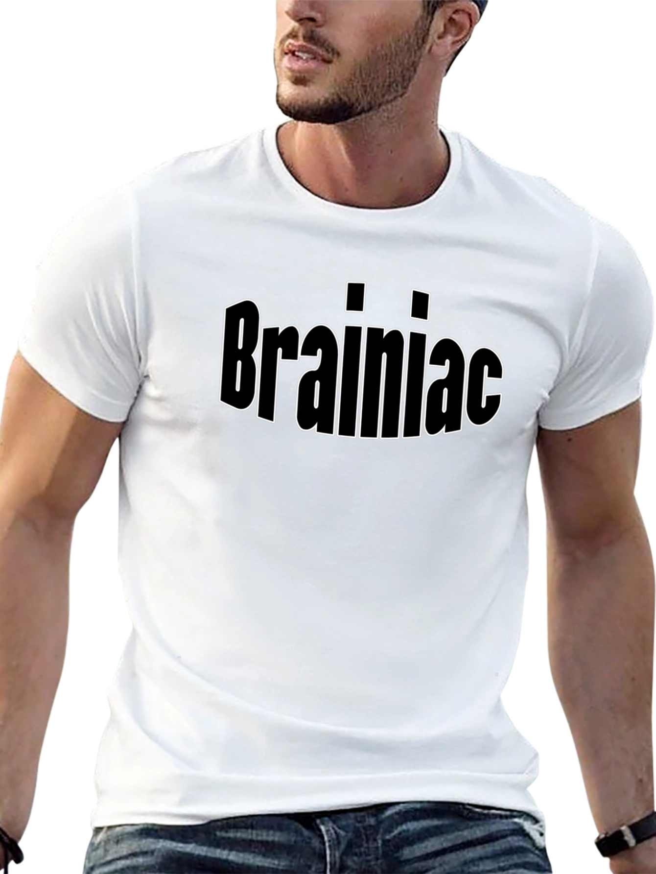 Brainiac Graphic Tee - Black