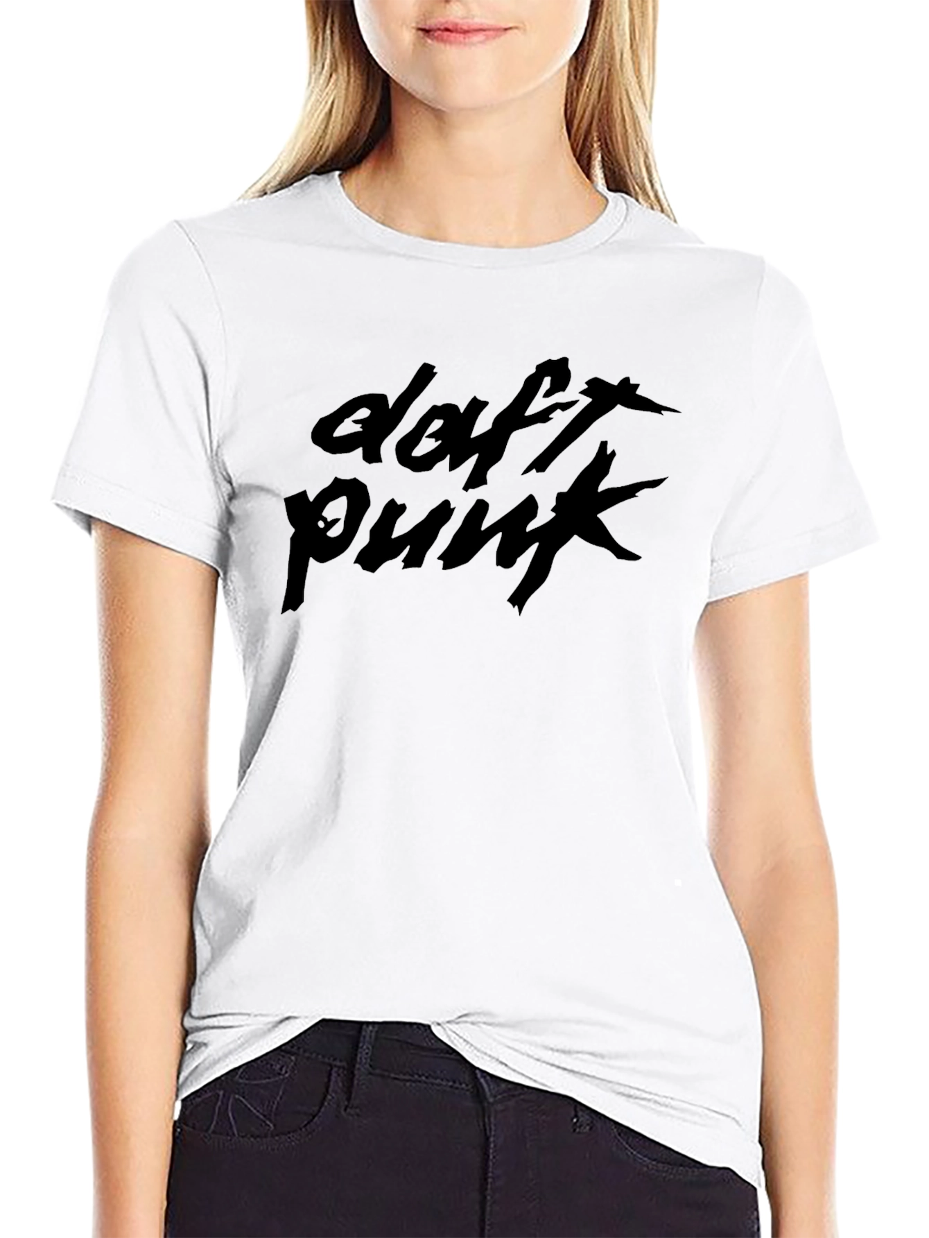 Daft Punk Graphic Tee - Classic Black T-Shirt