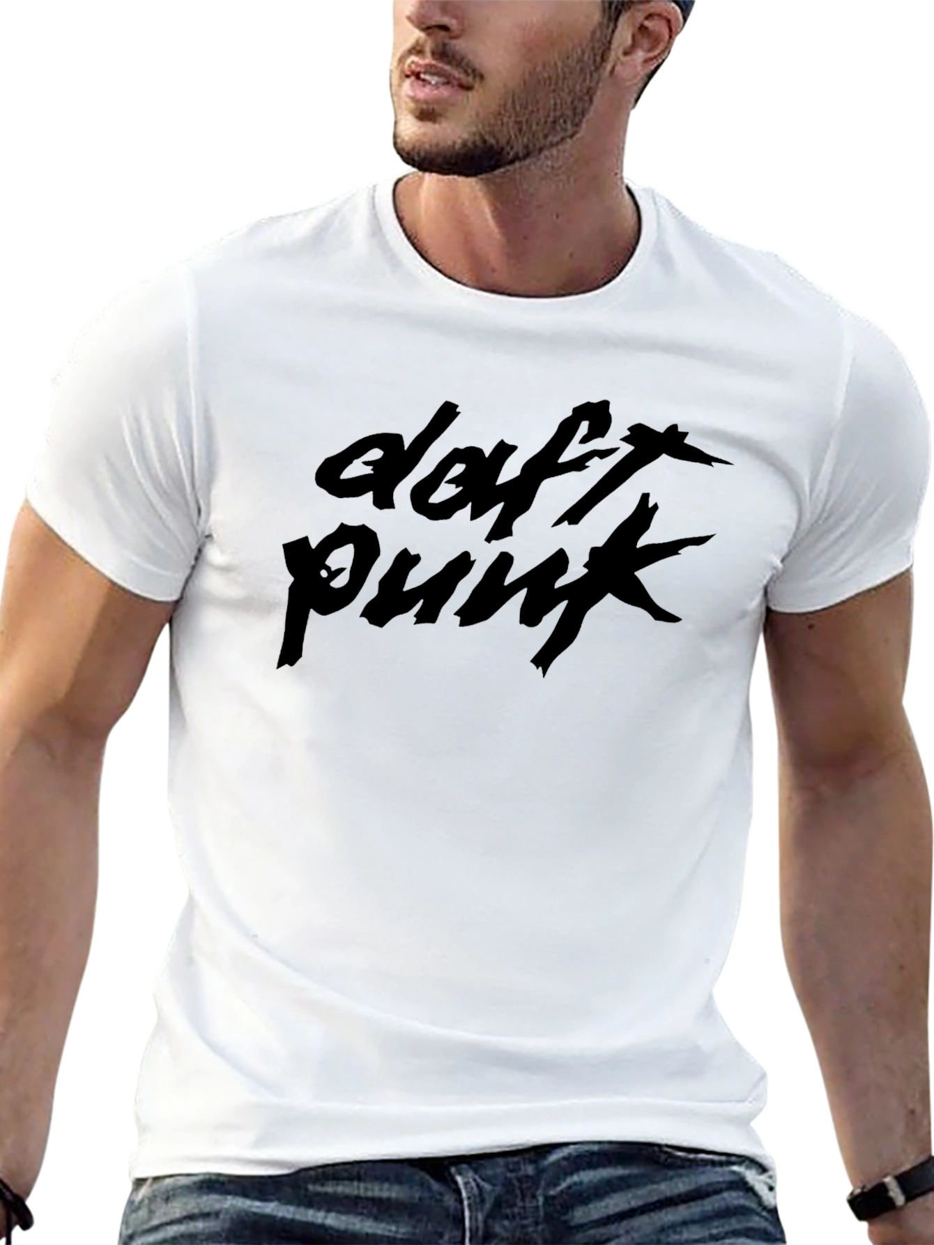 Daft Punk Graphic Tee - Classic Black T-Shirt