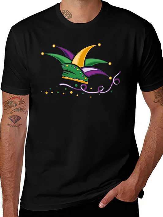 Mardi Gras Jester T-Shirt - New Orleans Carnival Tee