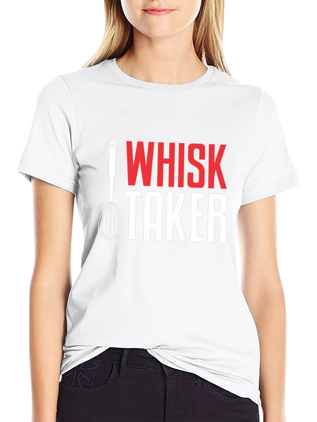 Whisk Taker Graphic T-Shirt - Funny Chef Tee
