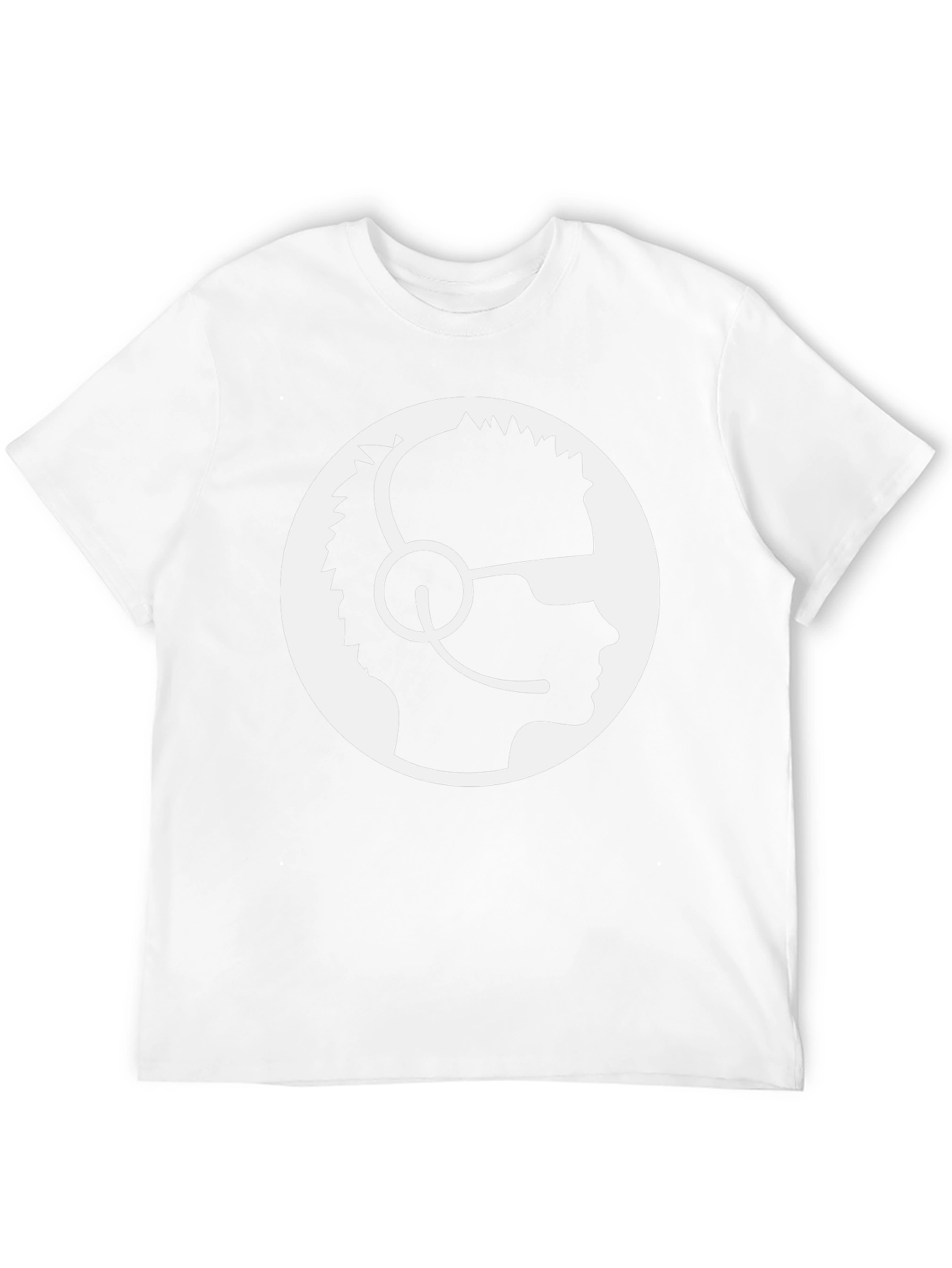 Gamer Profile T-Shirt - Black Headset Design