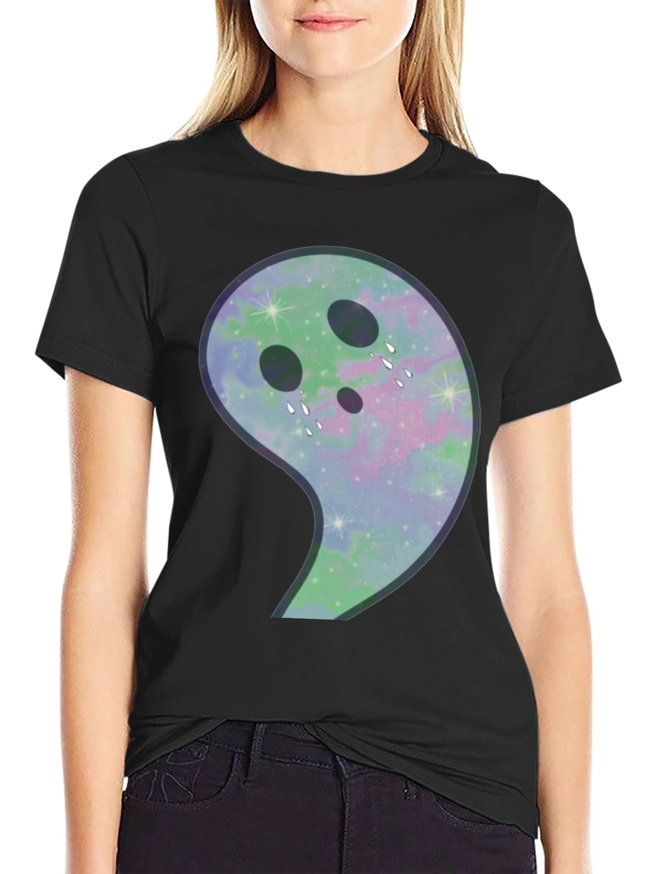 Galaxy Ghost Unisex T-Shirt