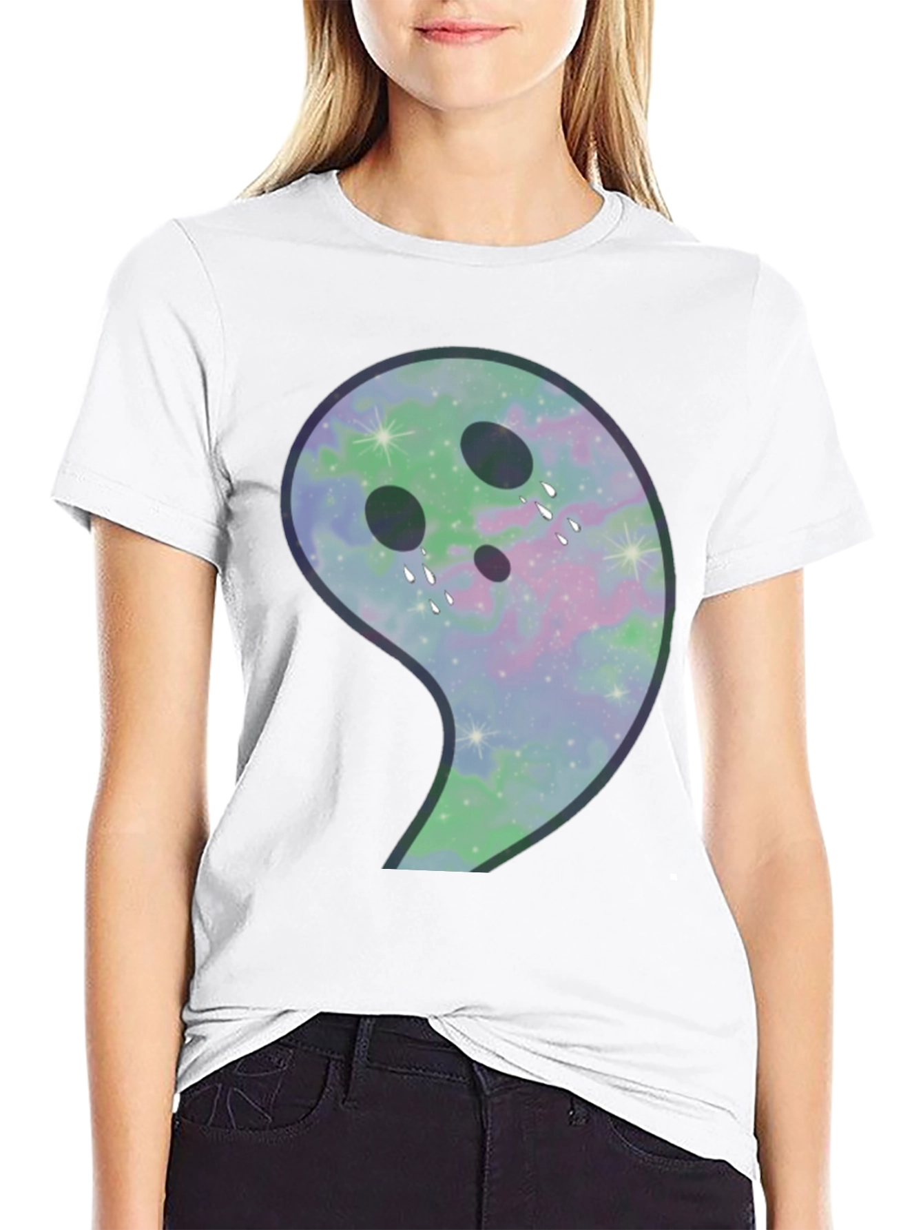 Galaxy Ghost Unisex T-Shirt