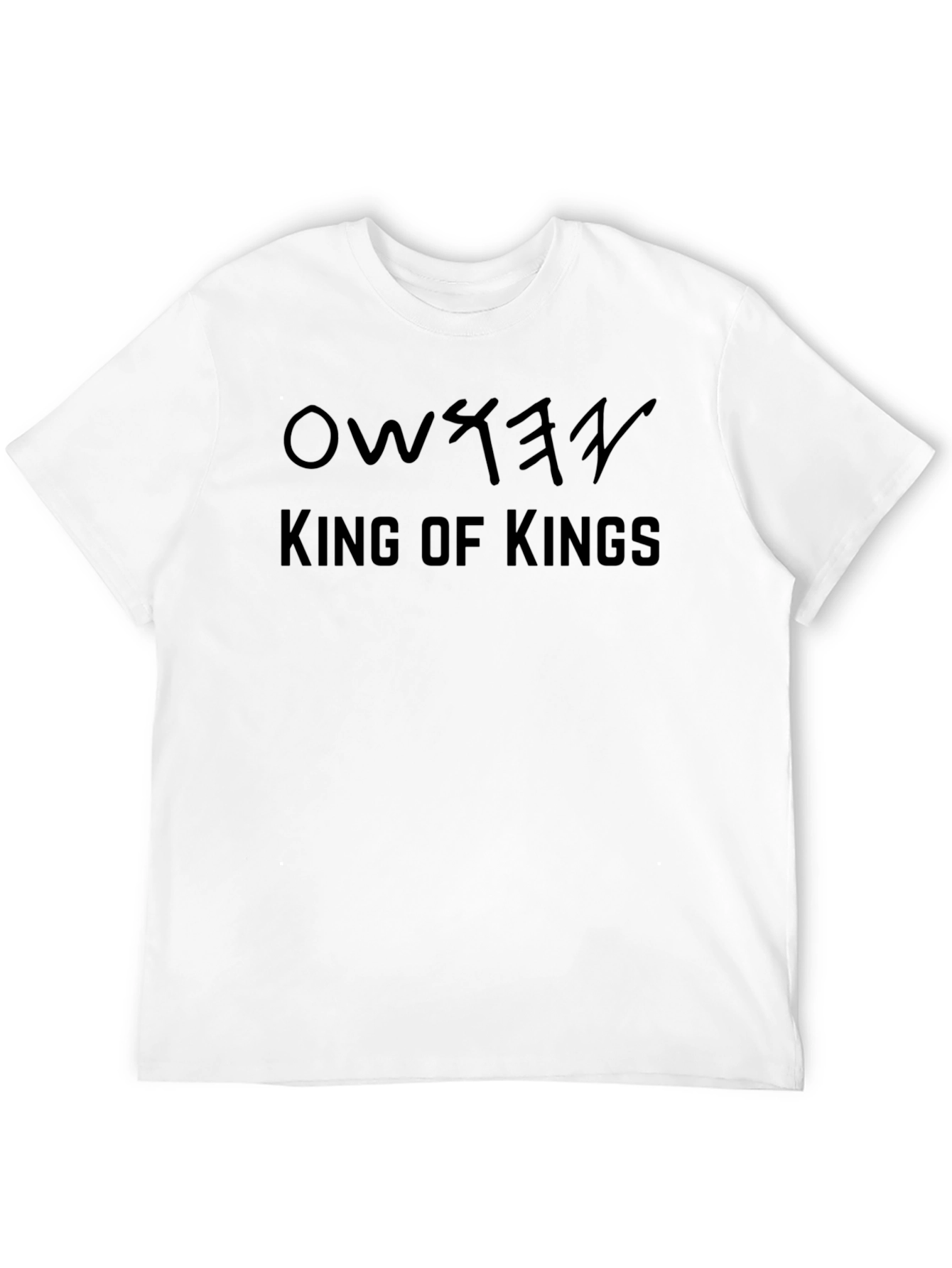 King of Kings Graphic T-Shirt - Black