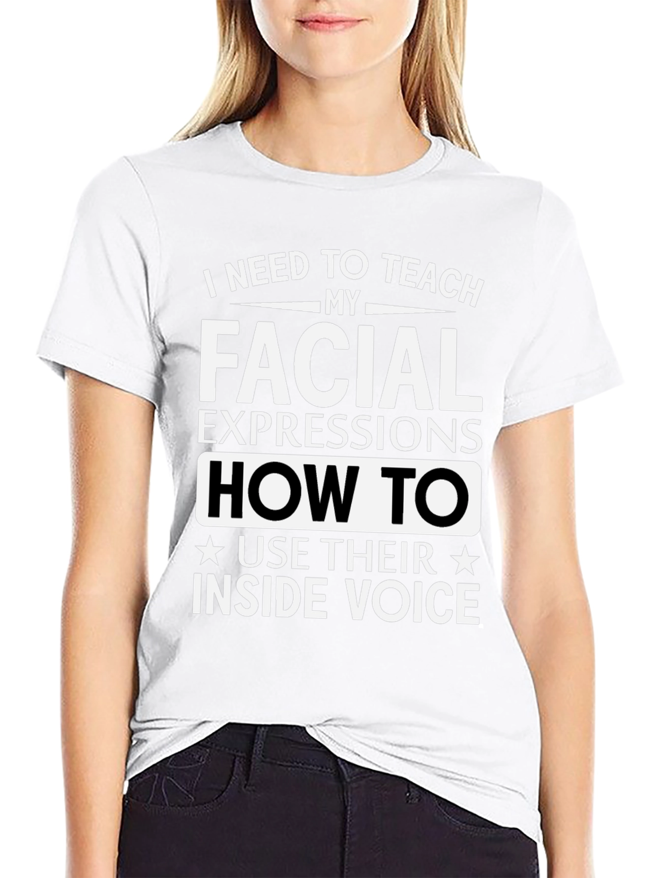 Funny Facial Expressions T-Shirt - Sarcastic Humor Tee