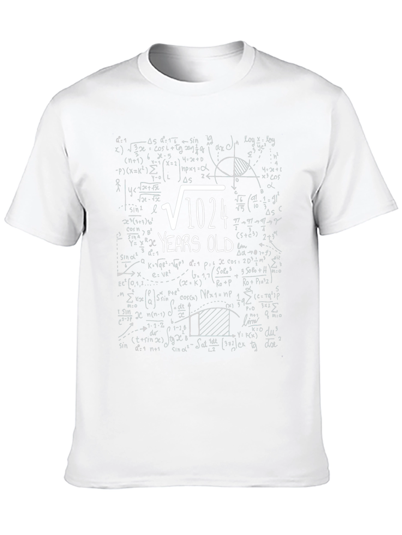 Math 32nd Birthday T-Shirt - Square Root of 1024