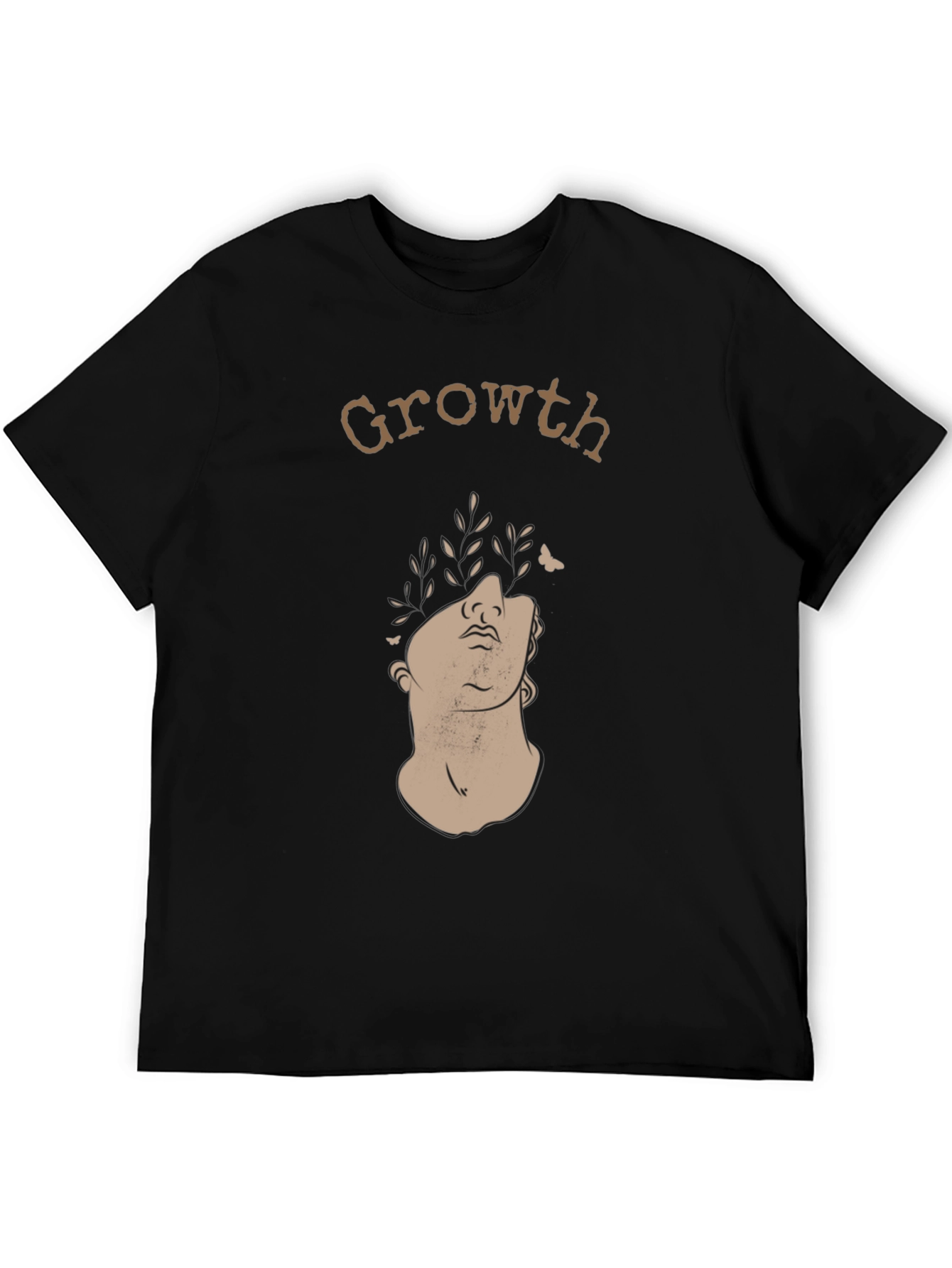 Growth T-Shirt - Artistic Statue Graphic Tee