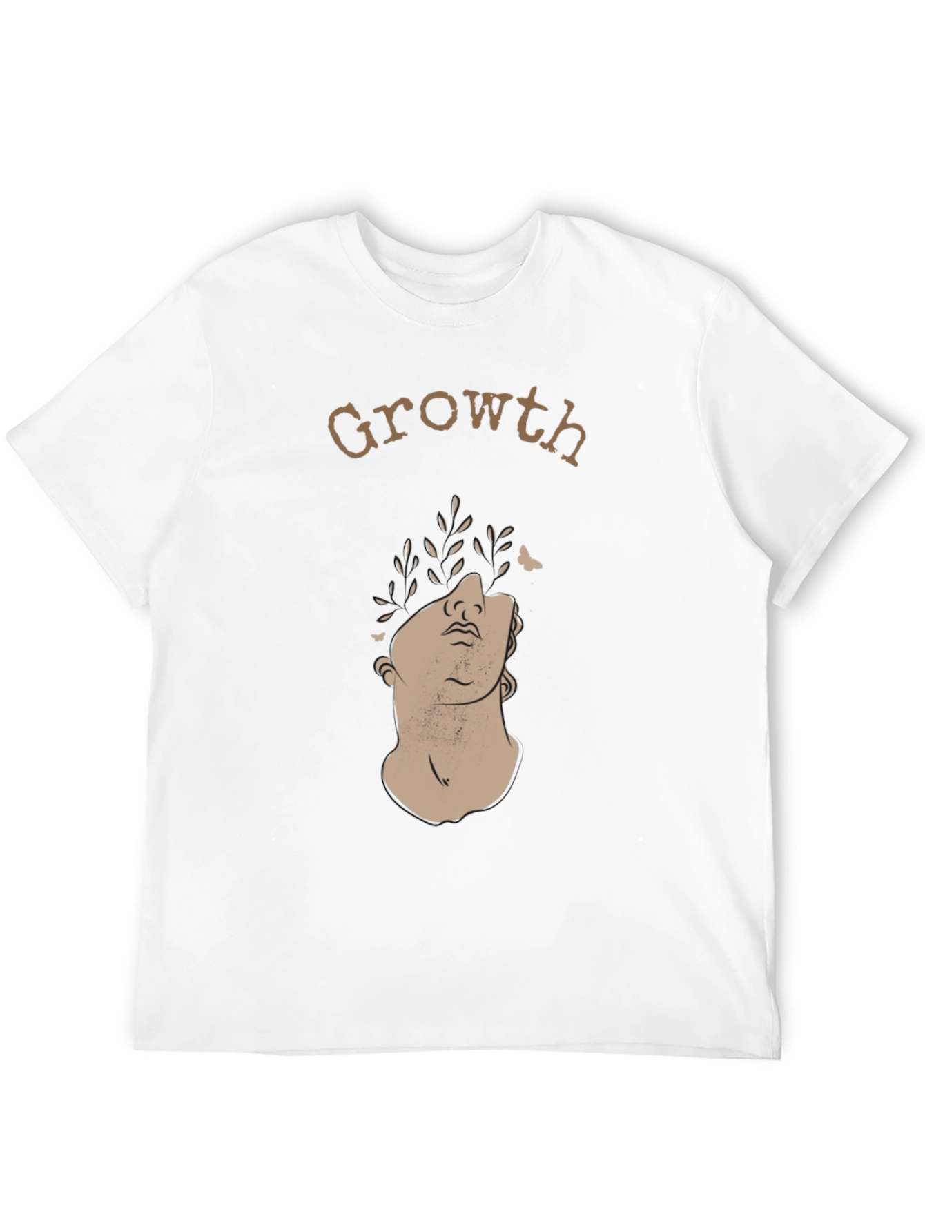 Growth T-Shirt - Artistic Statue Graphic Tee