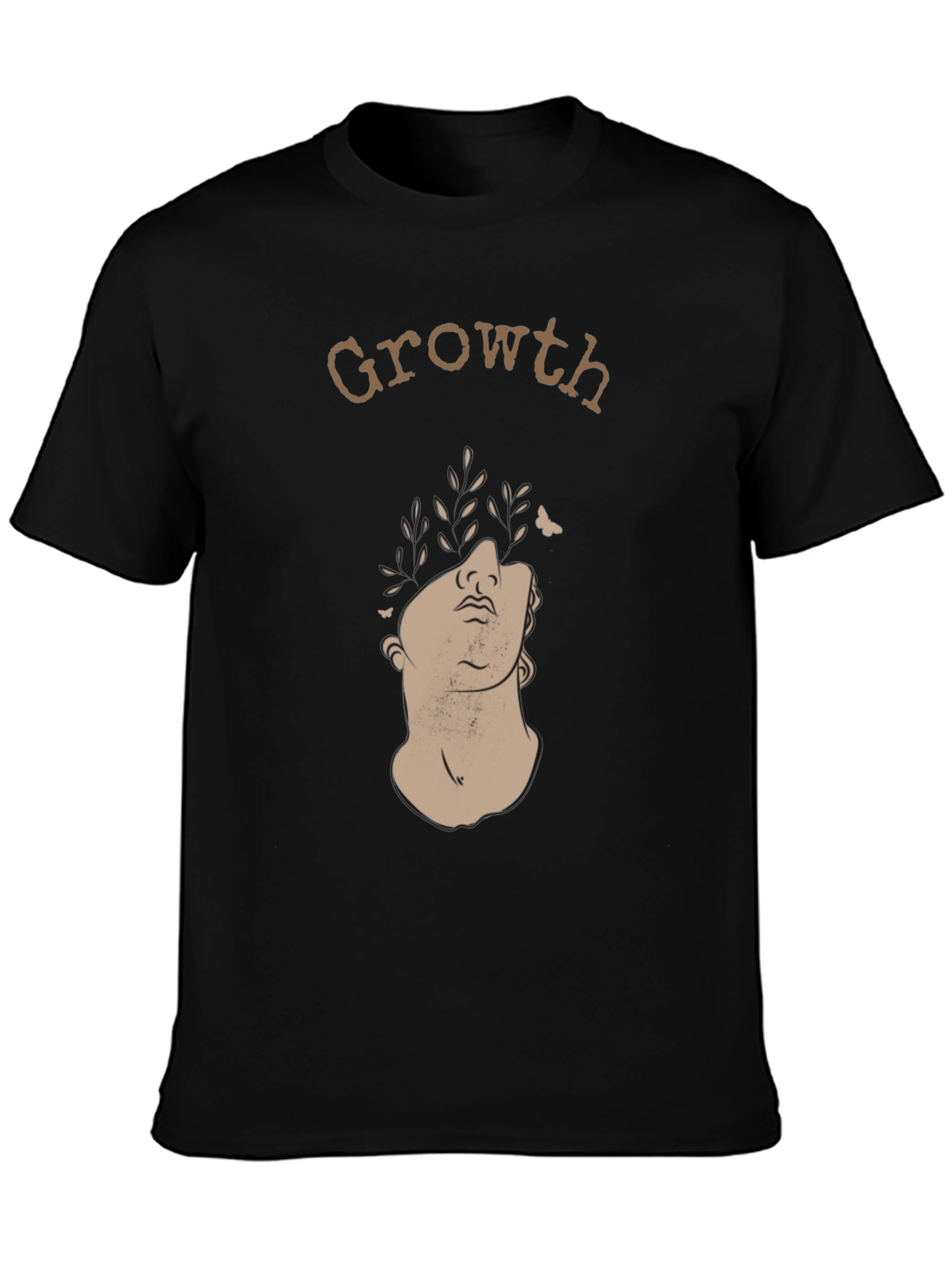 Growth T-Shirt - Artistic Statue Graphic Tee