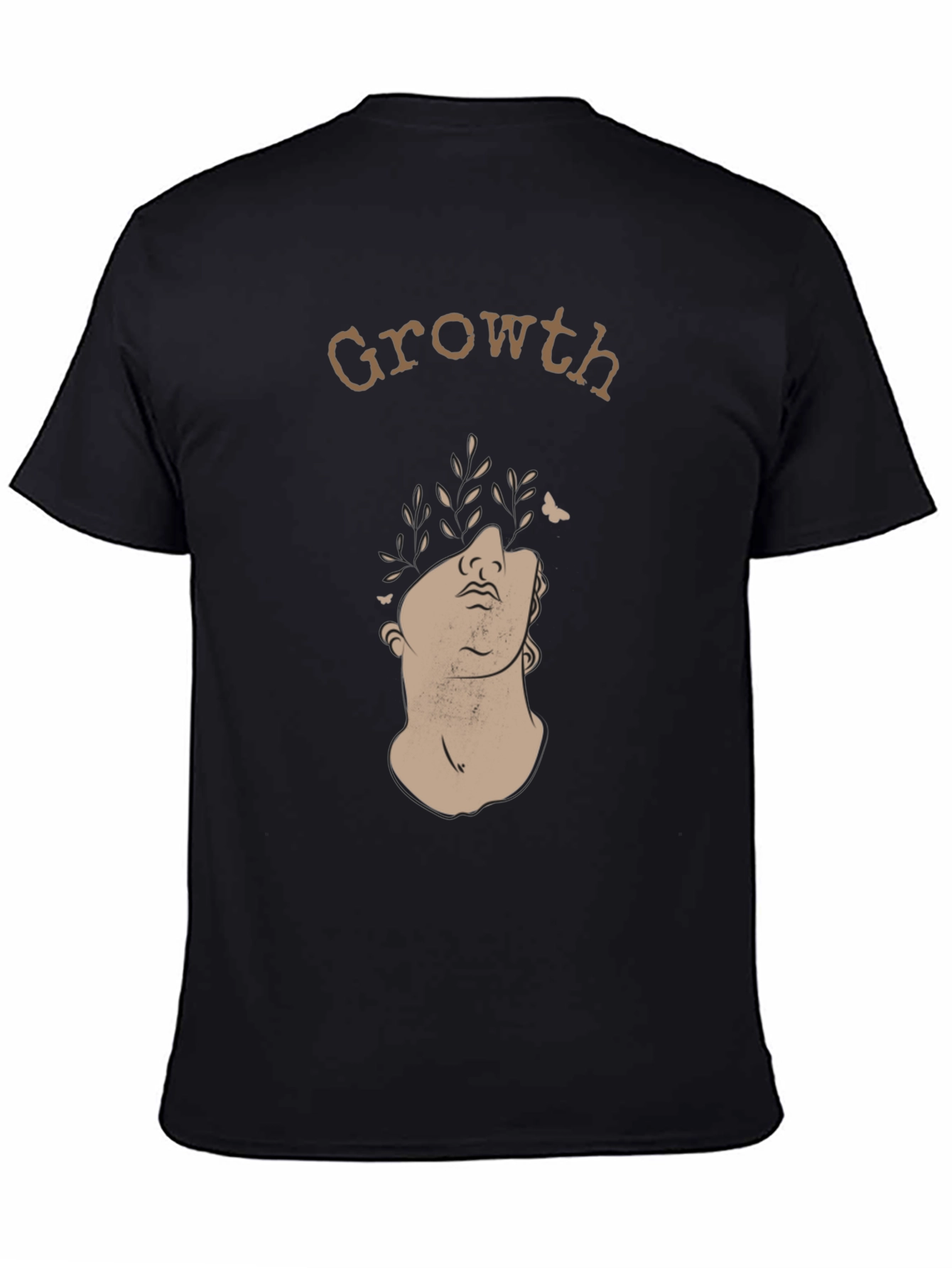 Growth T-Shirt - Artistic Statue Graphic Tee