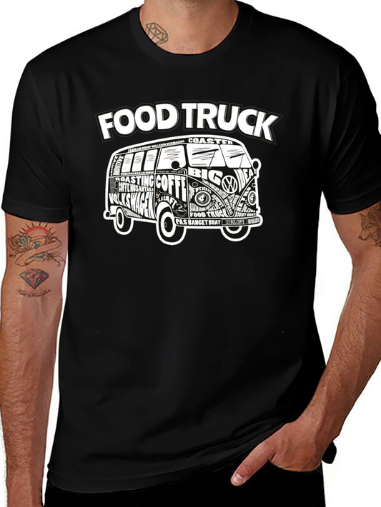 Food Truck VW Van Graphic T-Shirt