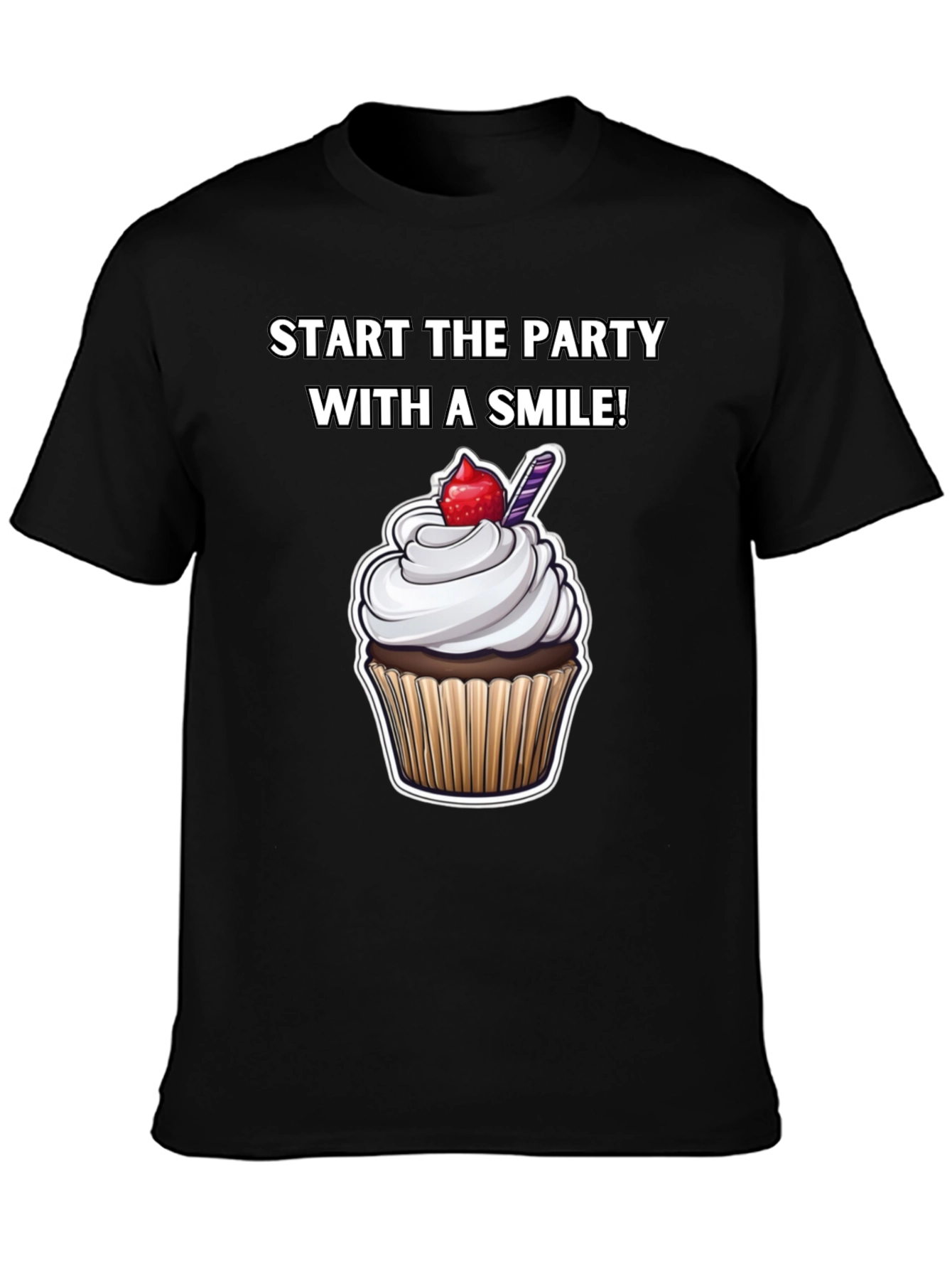 Start the Party Cupcake T-Shirt