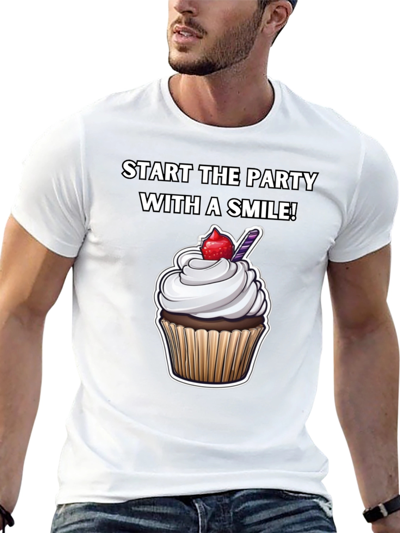 Start the Party Cupcake T-Shirt