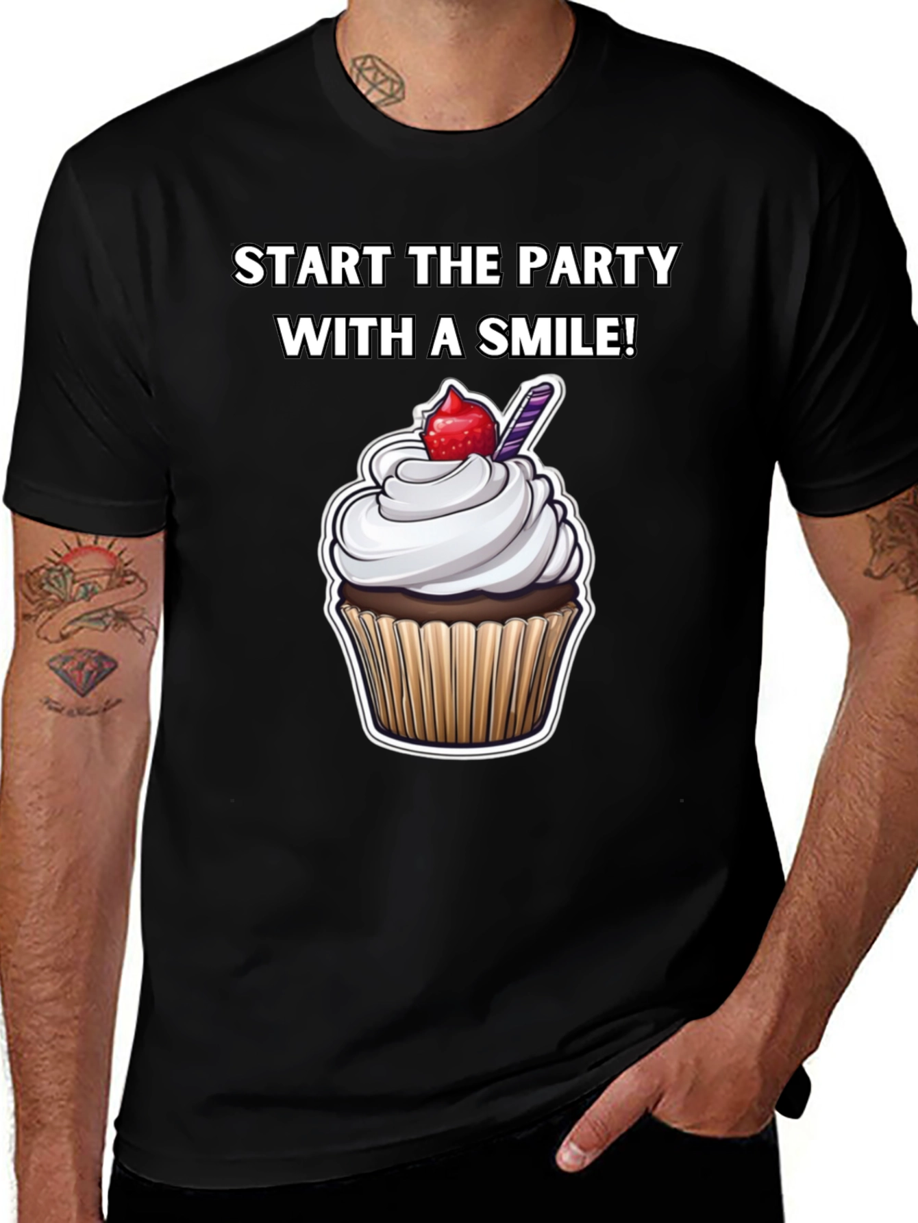 Start the Party Cupcake T-Shirt