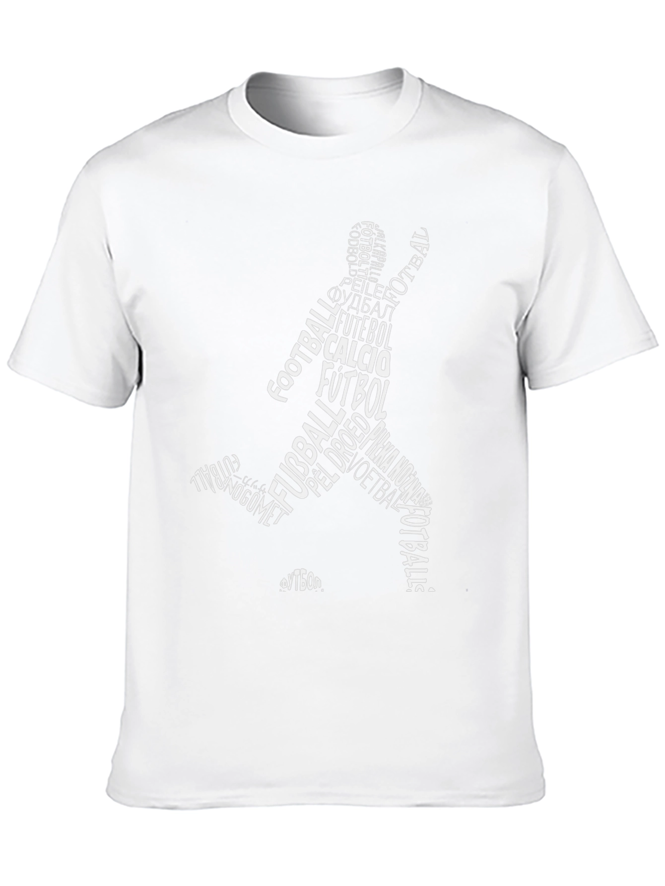Soccer Lover T-Shirt - Football Word Art Design