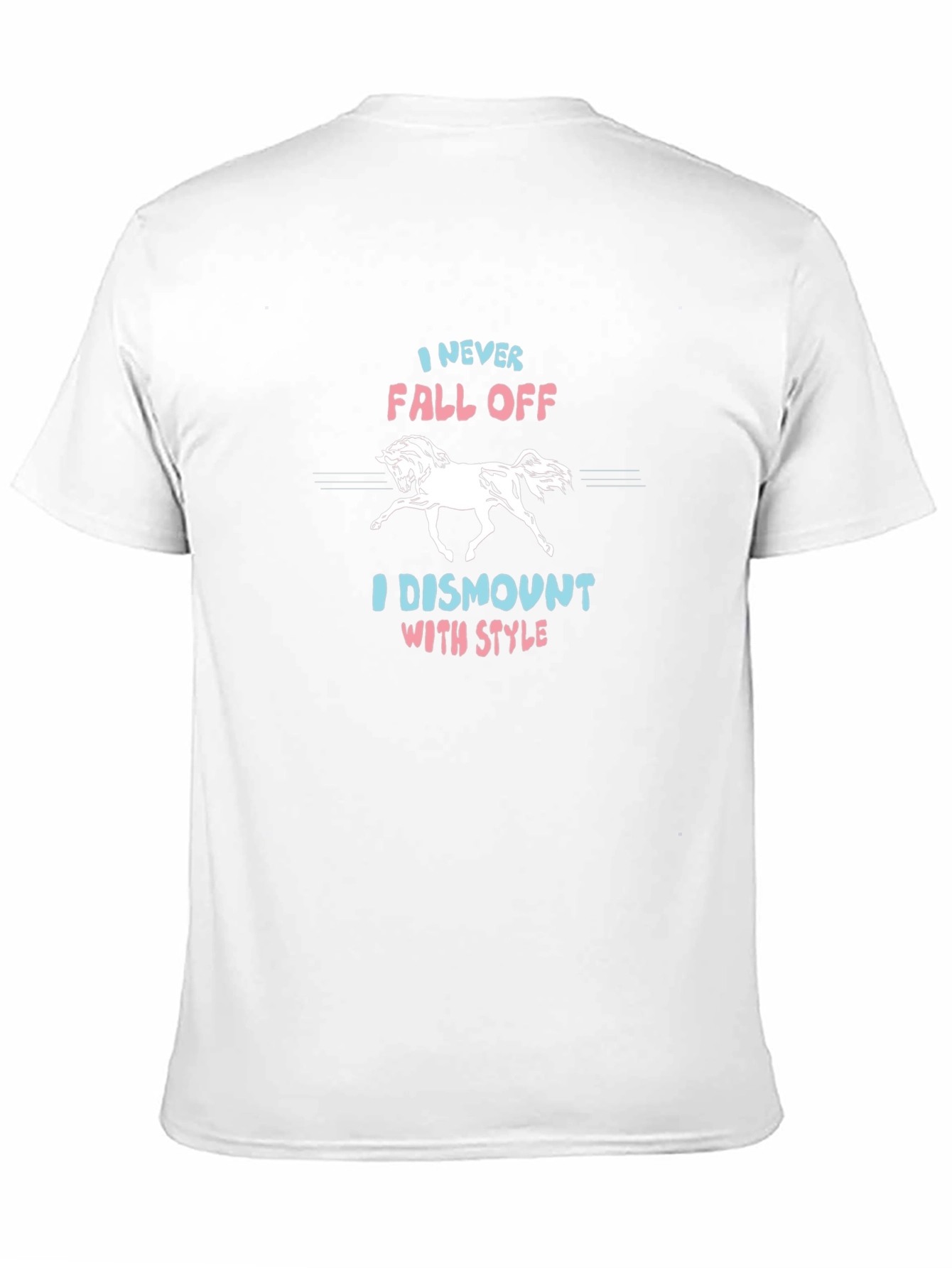 Funny Horse Lover T-Shirt: Dismount with Style!