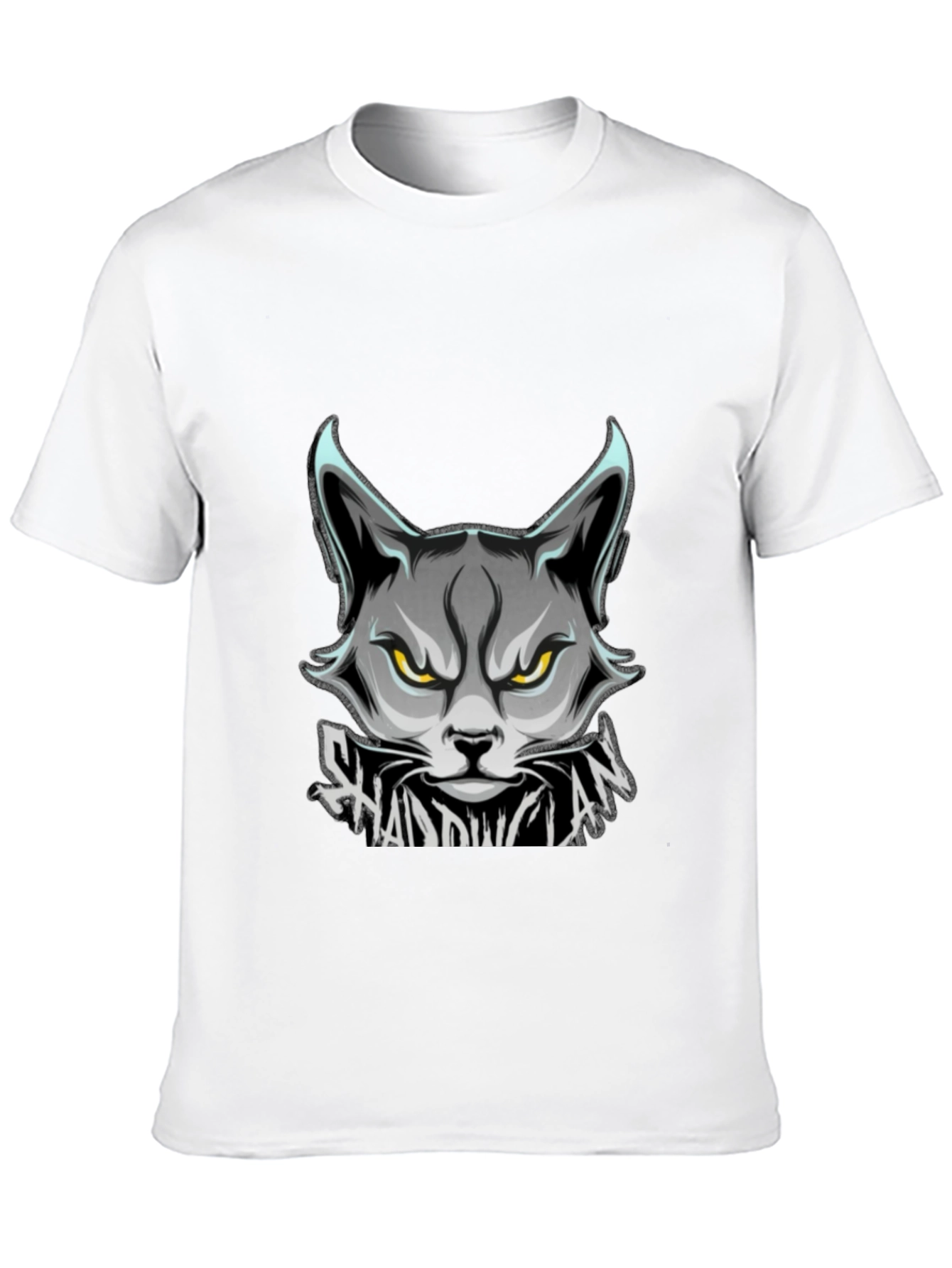 Shadowclan Cat Graphic T-Shirt - Stylish Mens Tee
