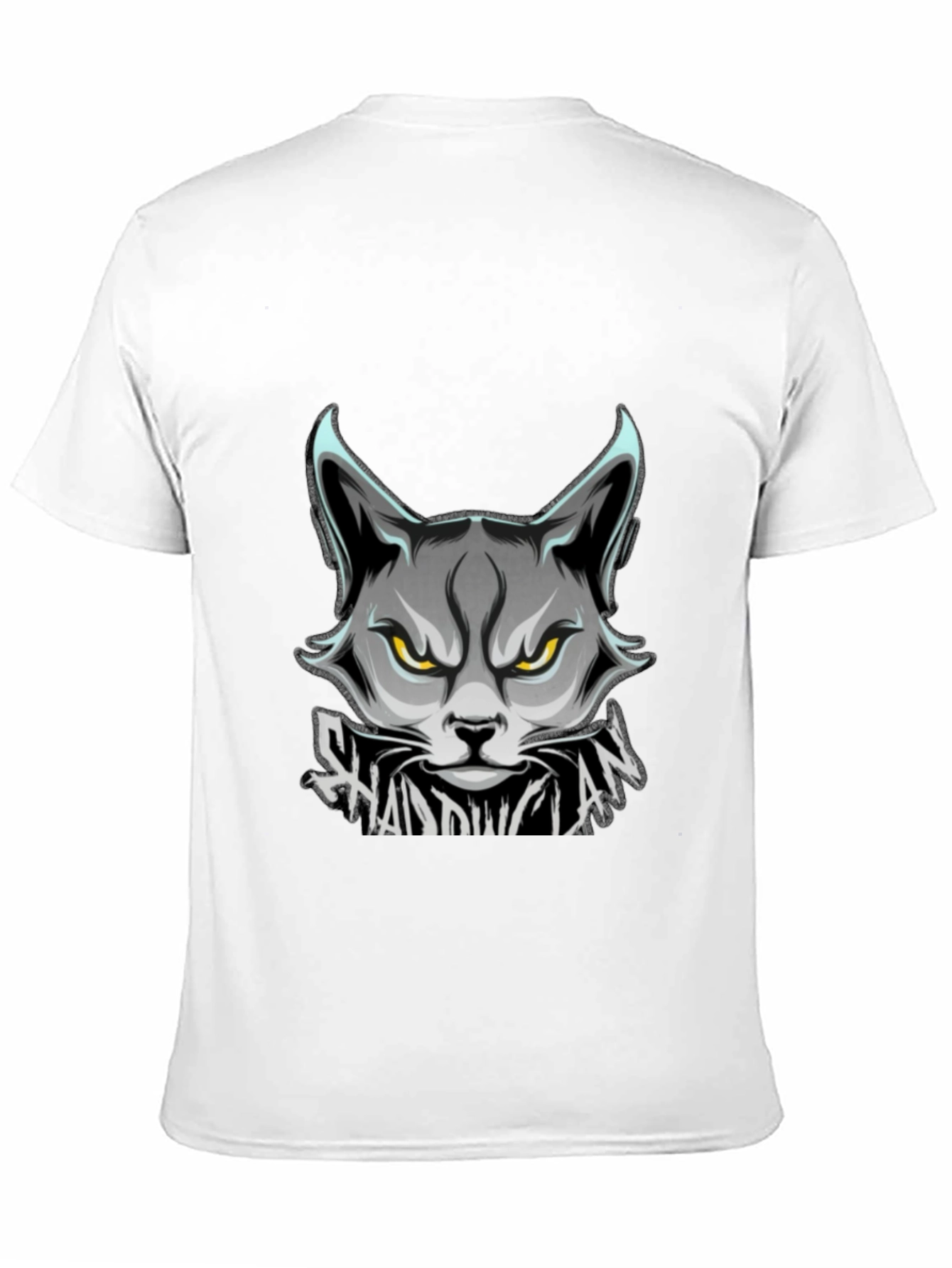 Shadowclan Cat Graphic T-Shirt - Stylish Mens Tee