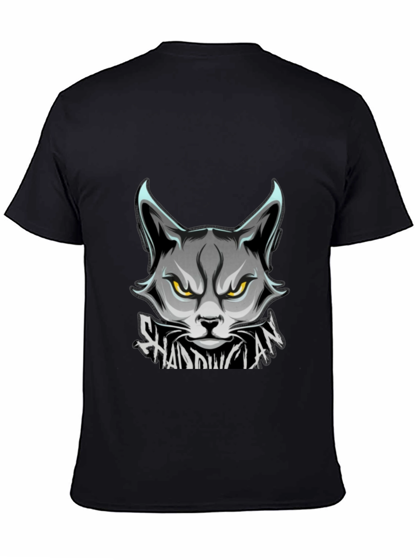 Shadowclan Cat Graphic T-Shirt - Stylish Mens Tee