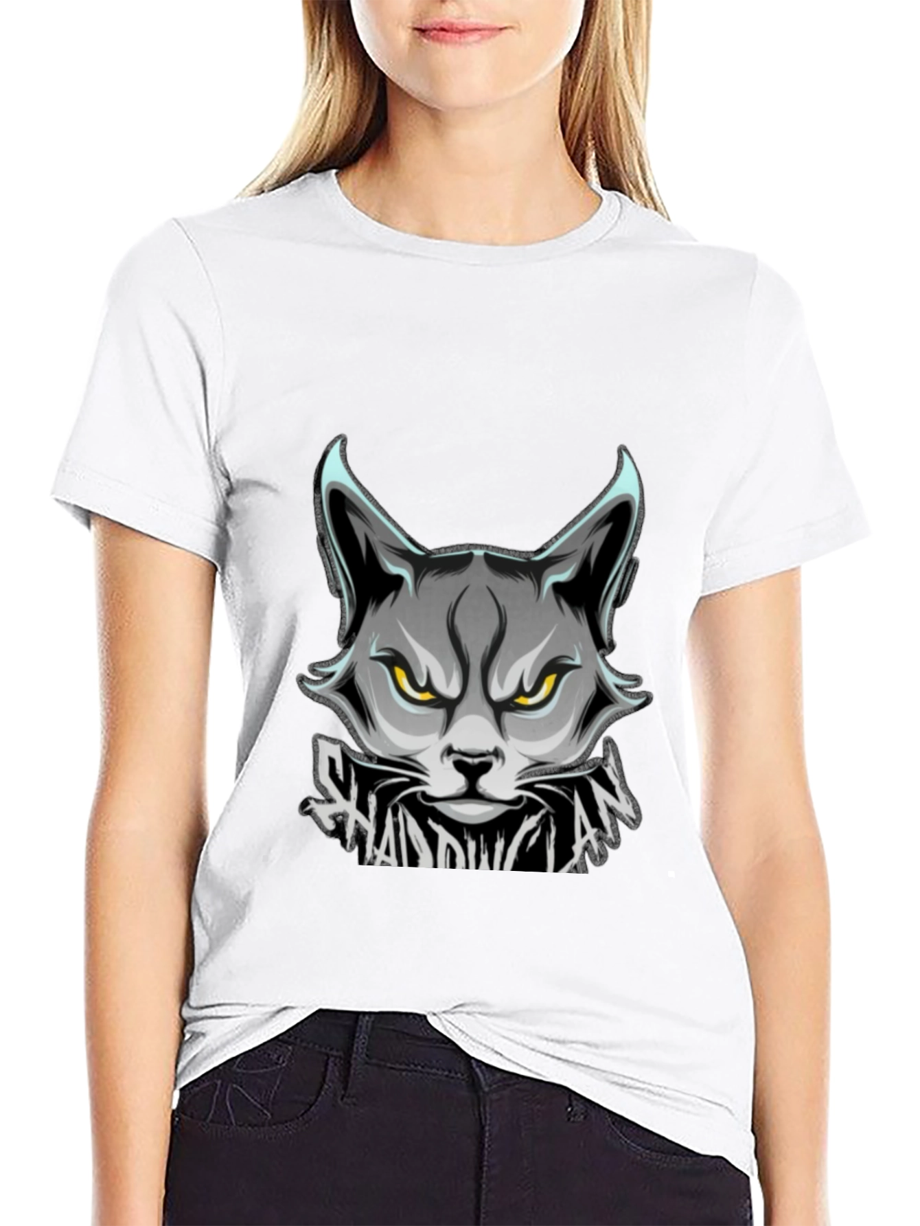 Shadowclan Cat Graphic T-Shirt - Stylish Mens Tee