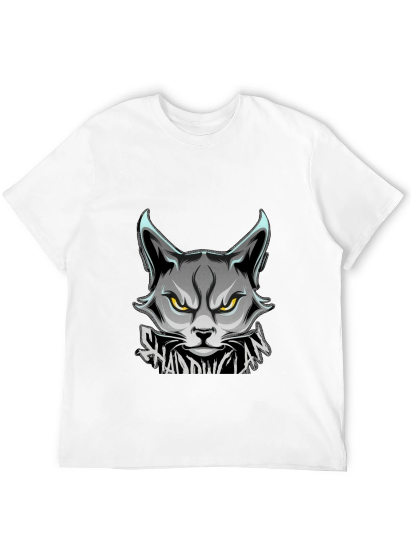 Shadowclan Cat Graphic T-Shirt - Stylish Mens Tee