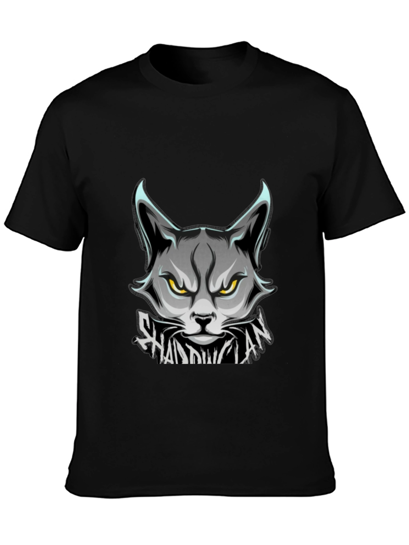 Shadowclan Cat Graphic T-Shirt - Stylish Mens Tee