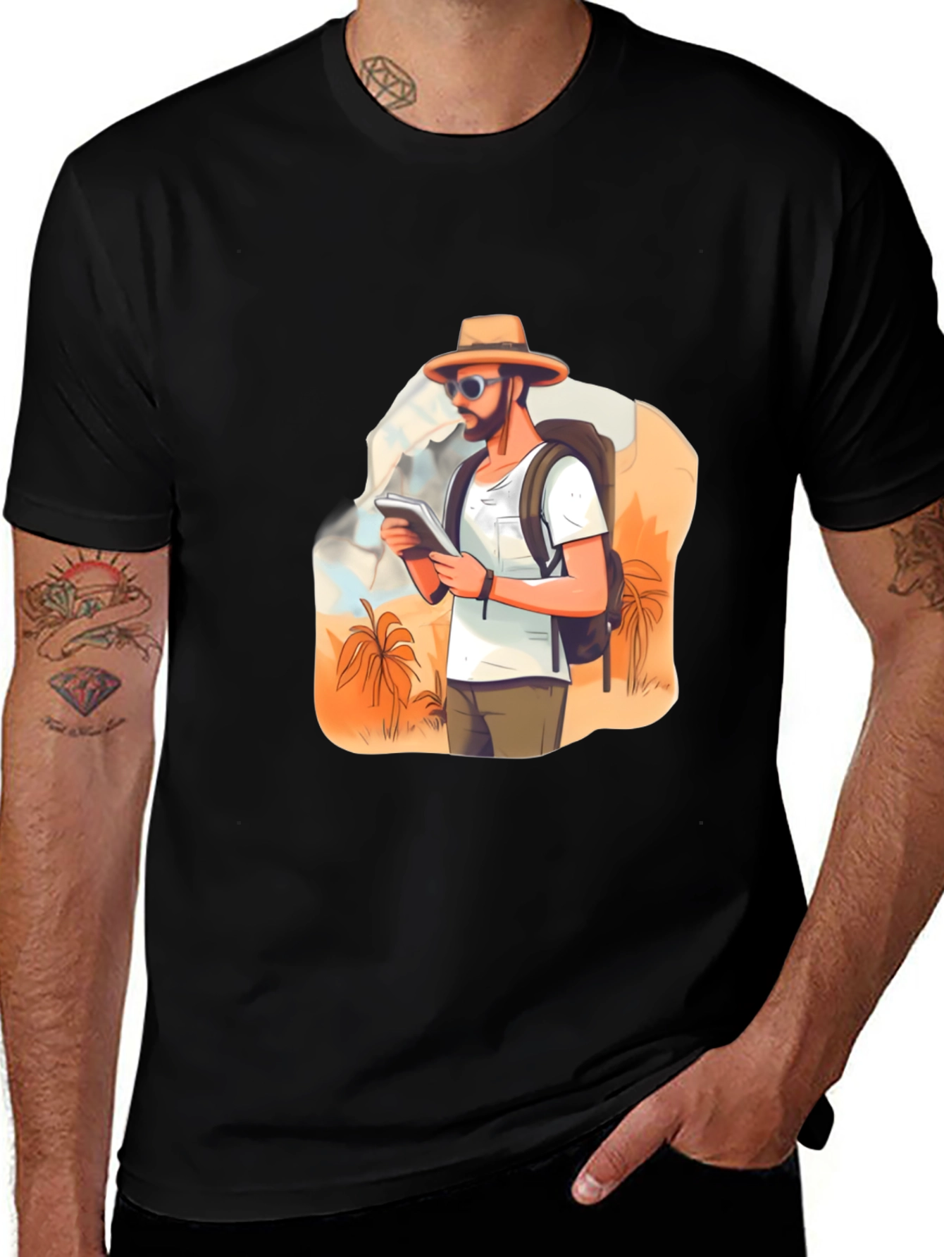 Traveler Graphic T-Shirt - Adventure Awaits!