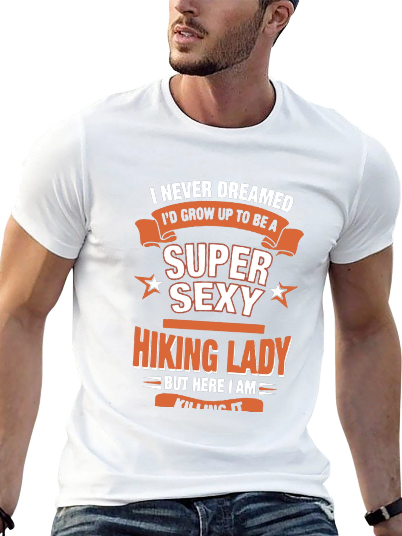 Super Sexy Hiking Lady T-Shirt