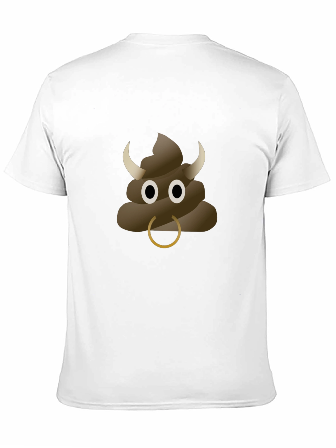 Bull Poop Emoji T-Shirt - Funny & Unique