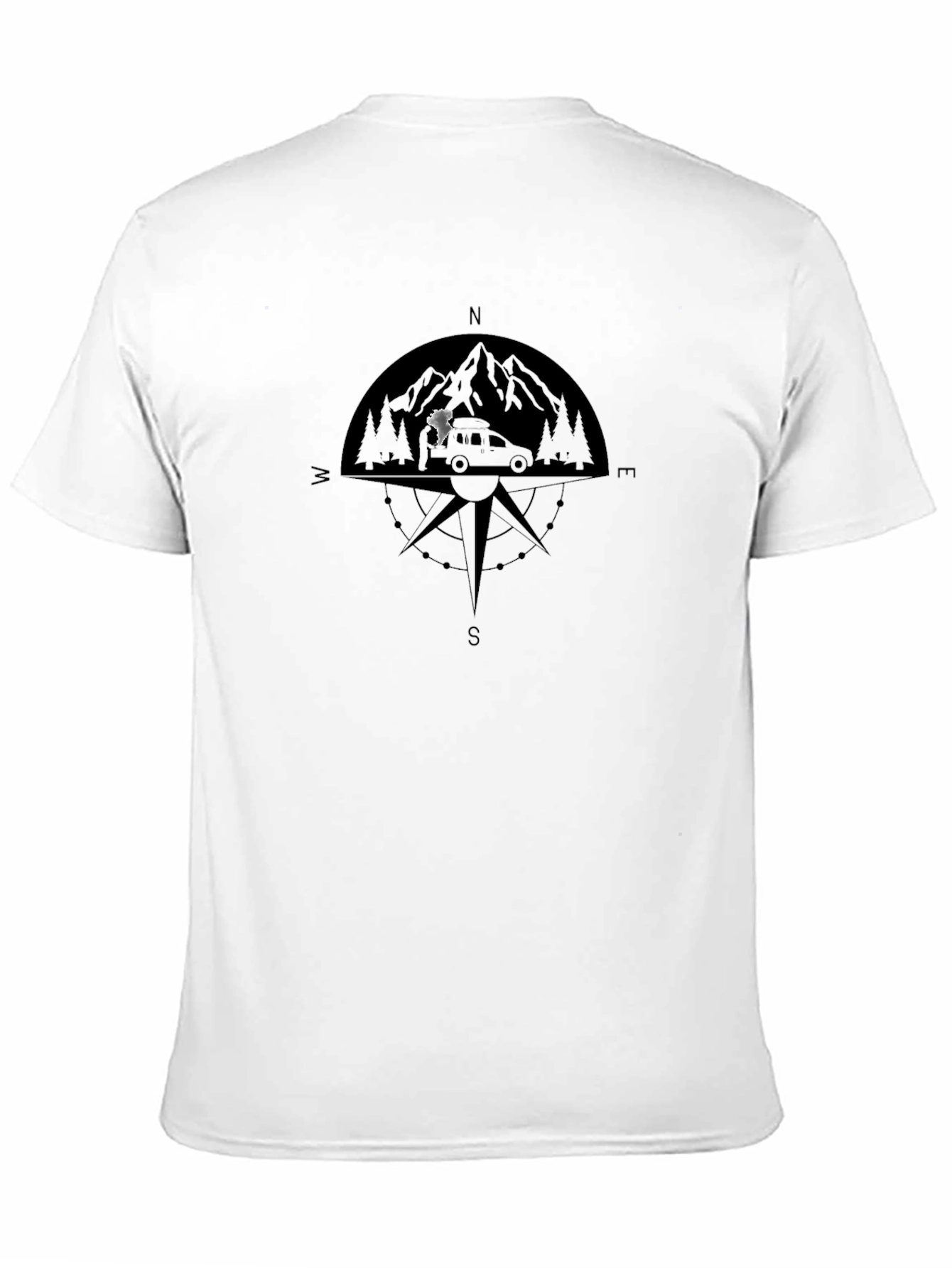 Adventure Compass Graphic T-Shirt