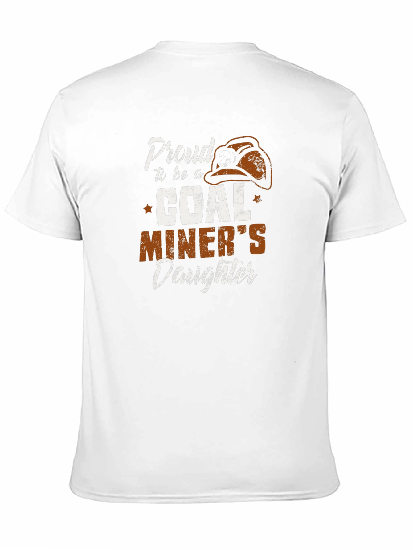 Proud Coal Miners Daughter T-Shirt - Black