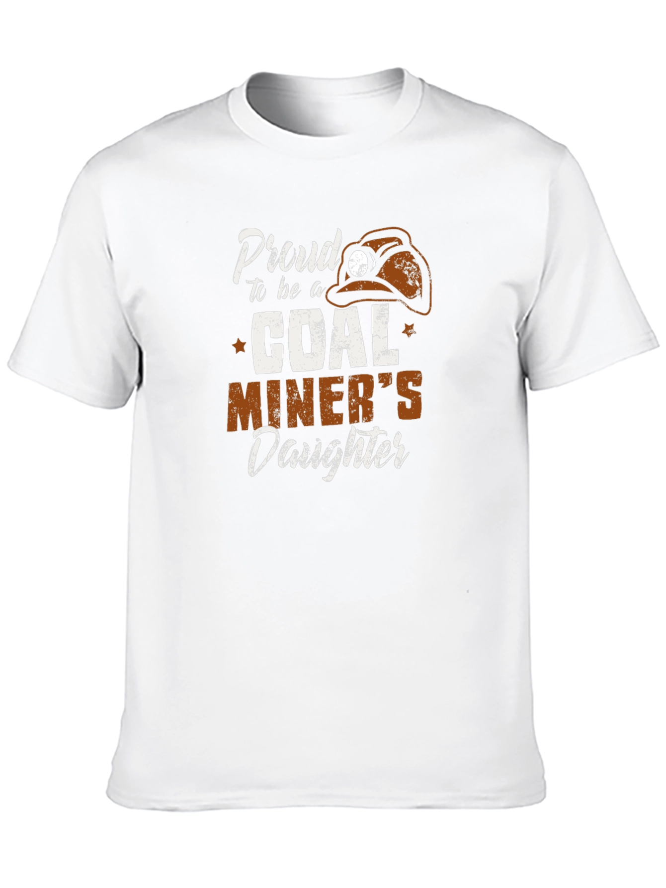 Proud Coal Miners Daughter T-Shirt - Black